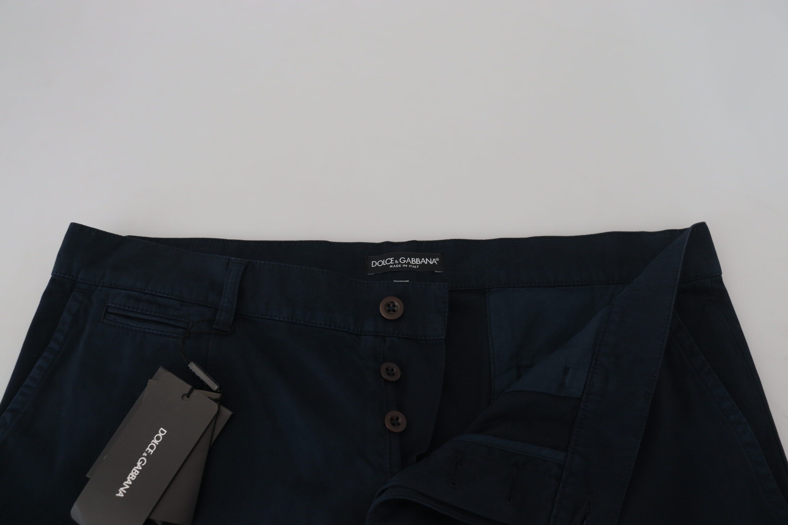 Cotton Dress Formal Men Men's Pants - Dolce & Gabbana - Modalova