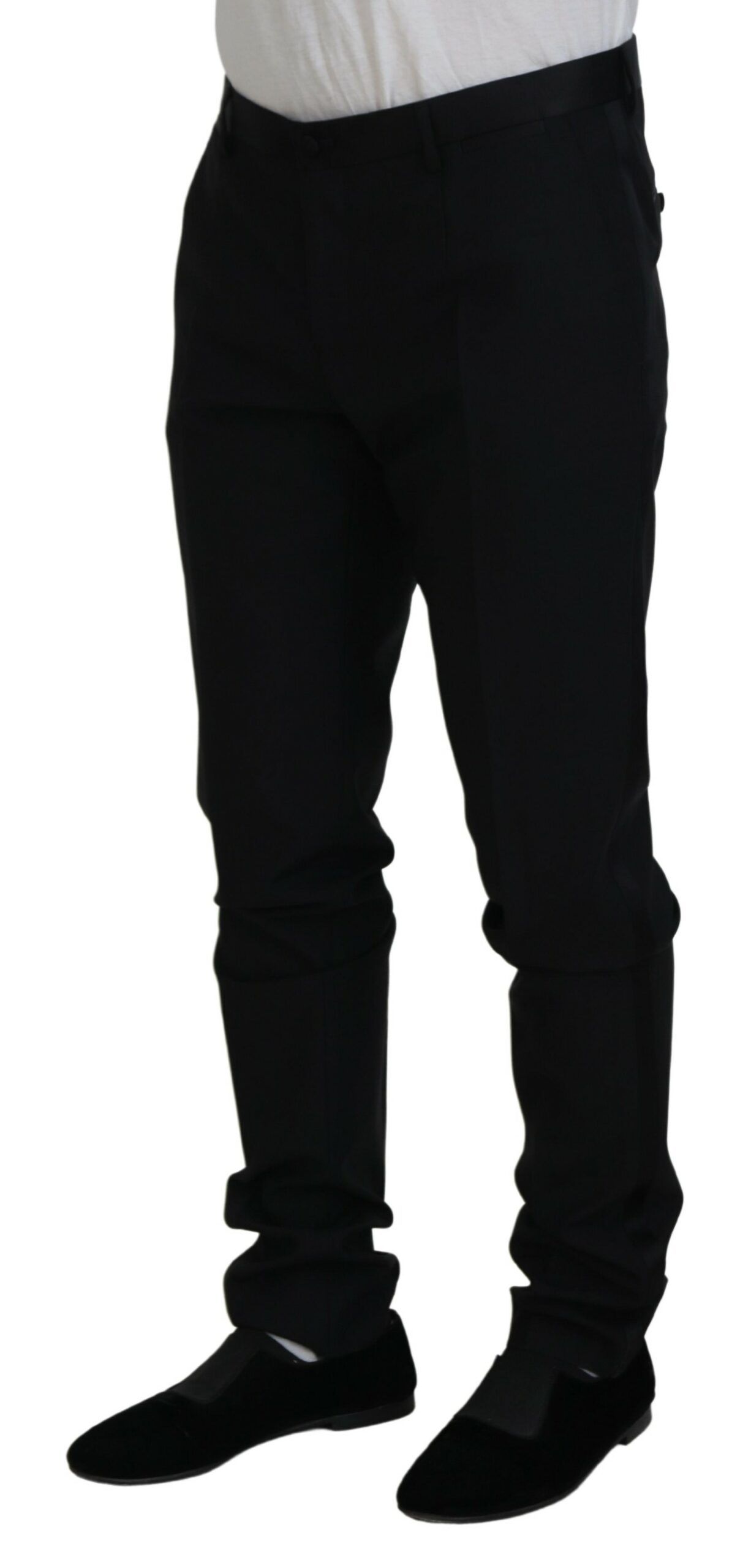Wool Chino Dress Formal Men's Pants - Dolce & Gabbana - Modalova