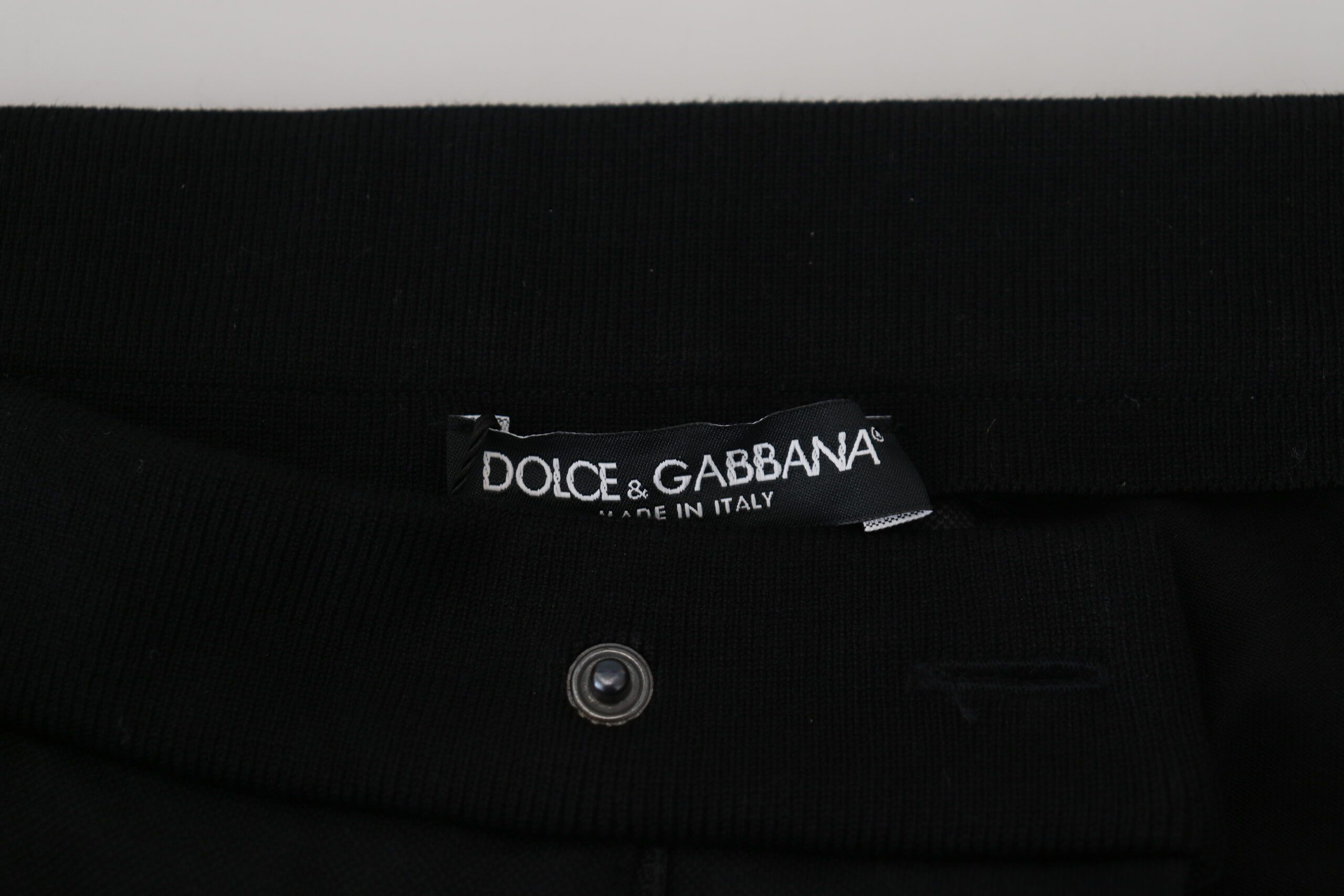 Wool Horseshoe Jogger Men's Pants - Dolce & Gabbana - Modalova