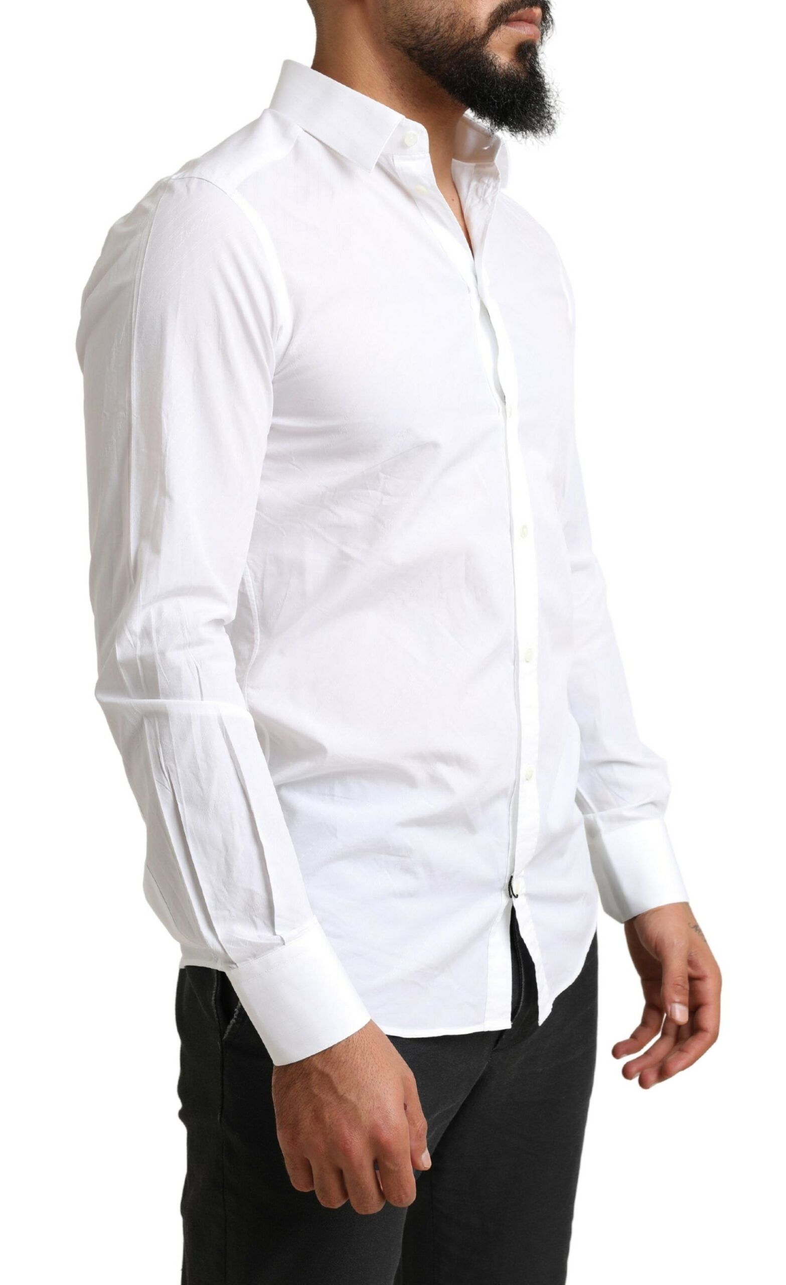 MARTINI Cotton Dress Formal Men's Shirt - Dolce & Gabbana - Modalova