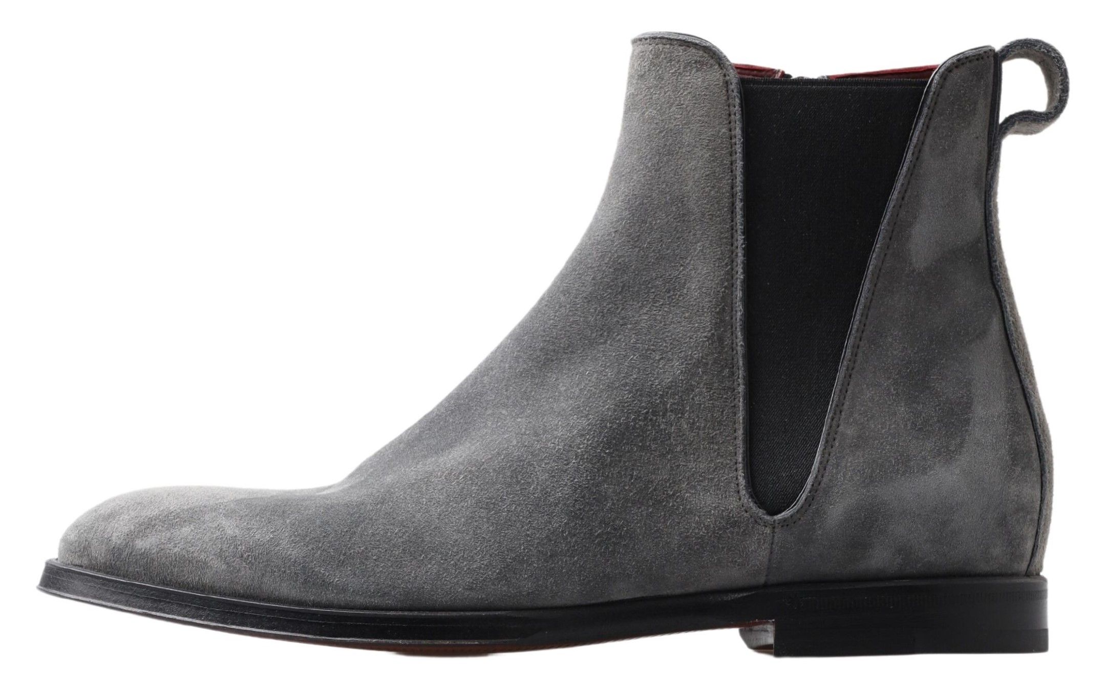 Leather Men Ankle Boots Men's Shoes - Dolce & Gabbana - Modalova
