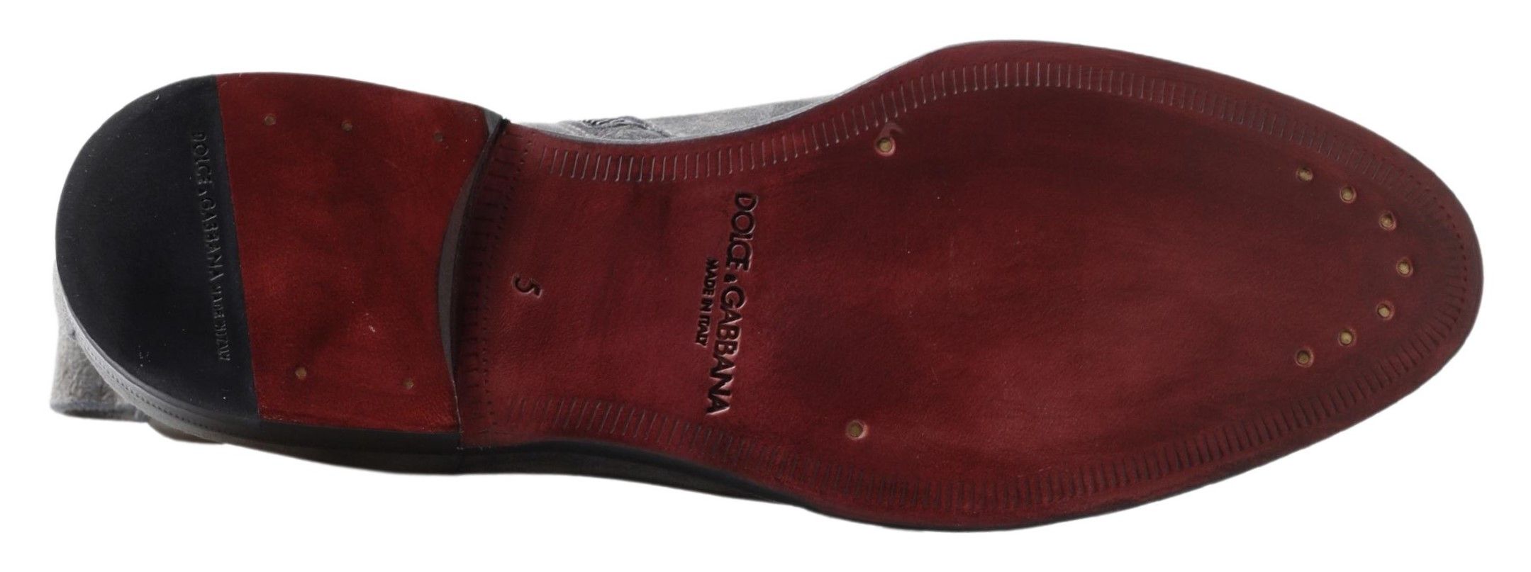 Leather Men Ankle Boots Men's Shoes - Dolce & Gabbana - Modalova