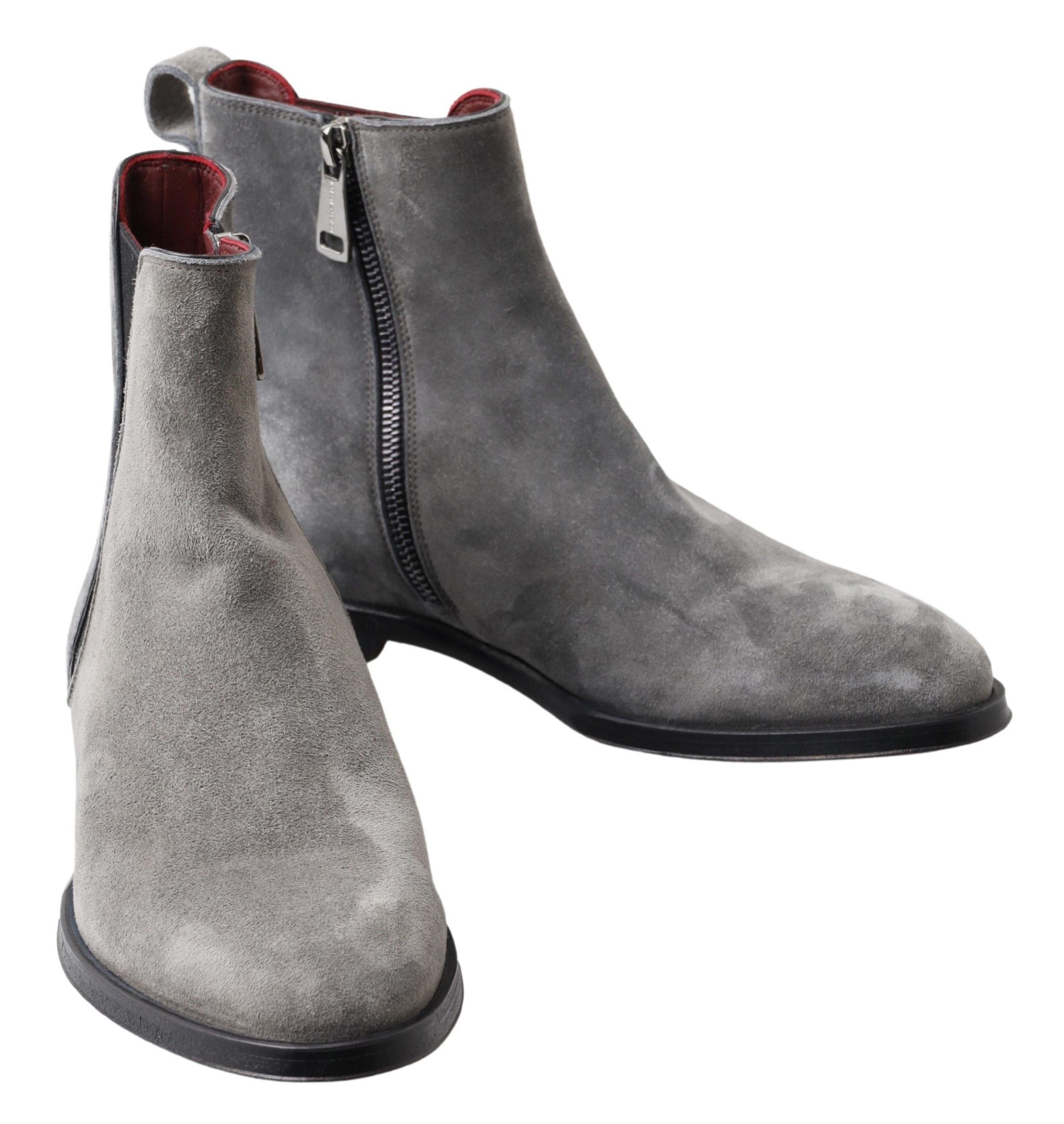 Leather Men Ankle Boots Men's Shoes - Dolce & Gabbana - Modalova