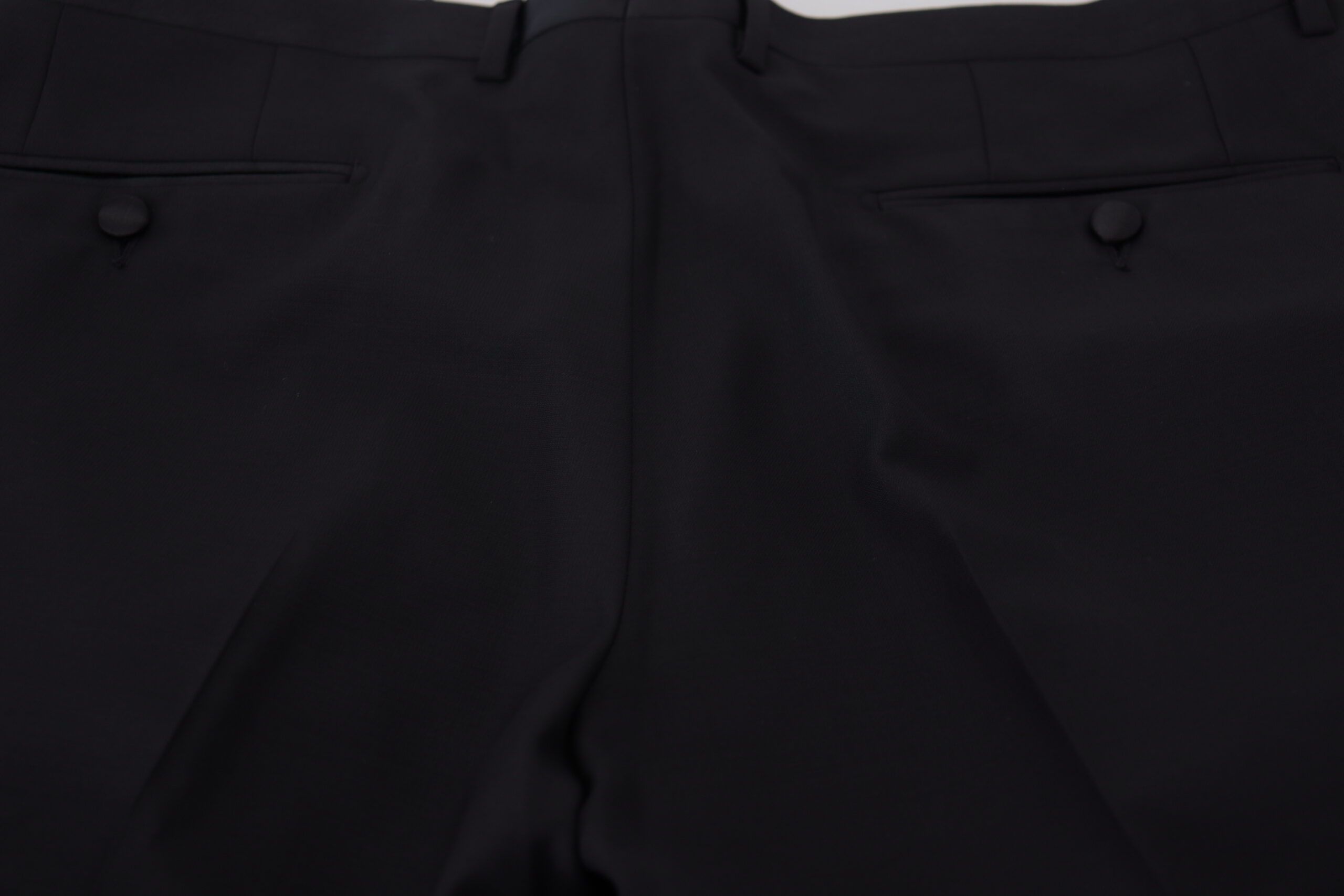 Dress Wool Silk Trouser Men's Pants - Dolce & Gabbana - Modalova