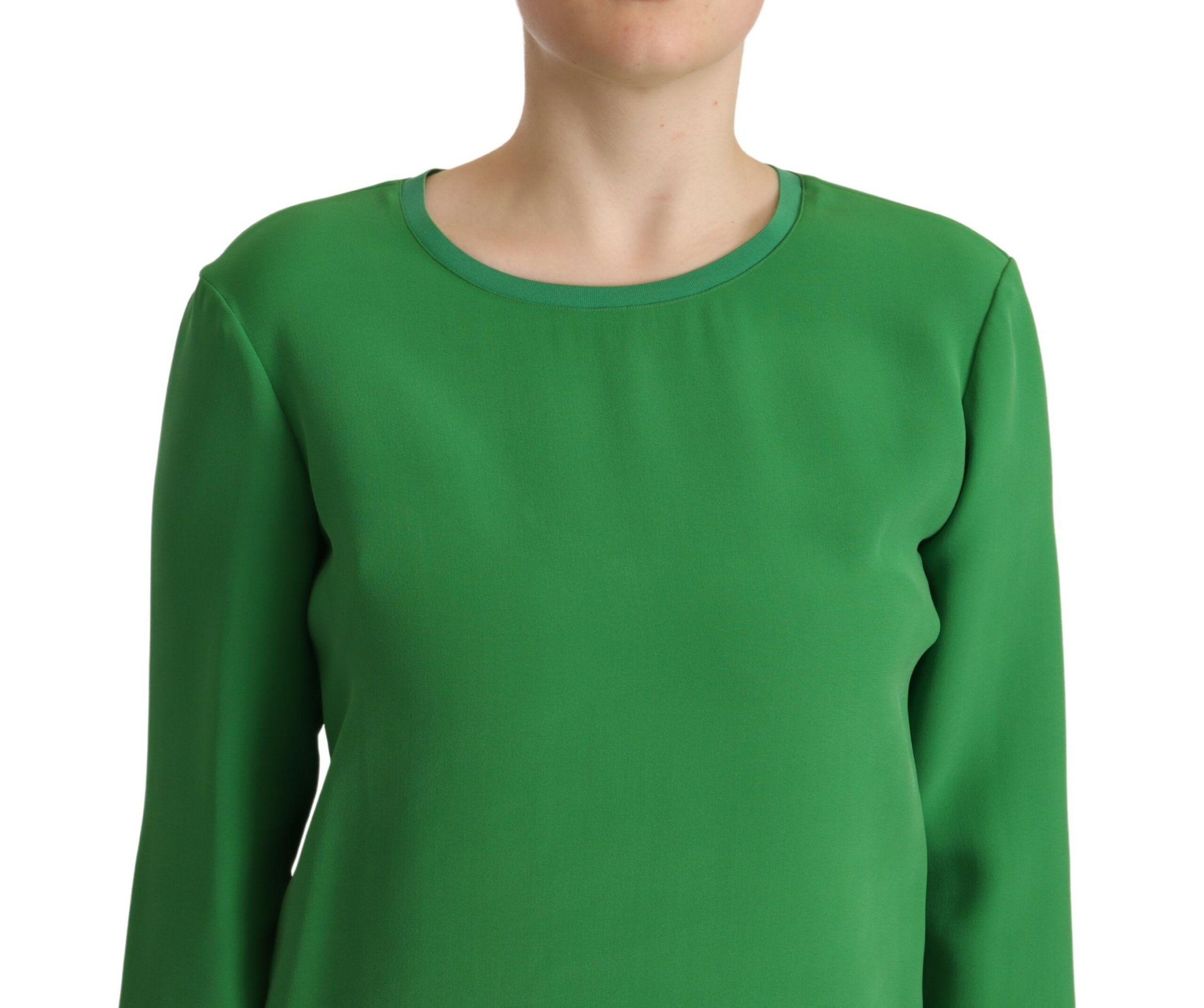 Silk Long Sleeves Round Neck Women's Sweater - Armani - Modalova