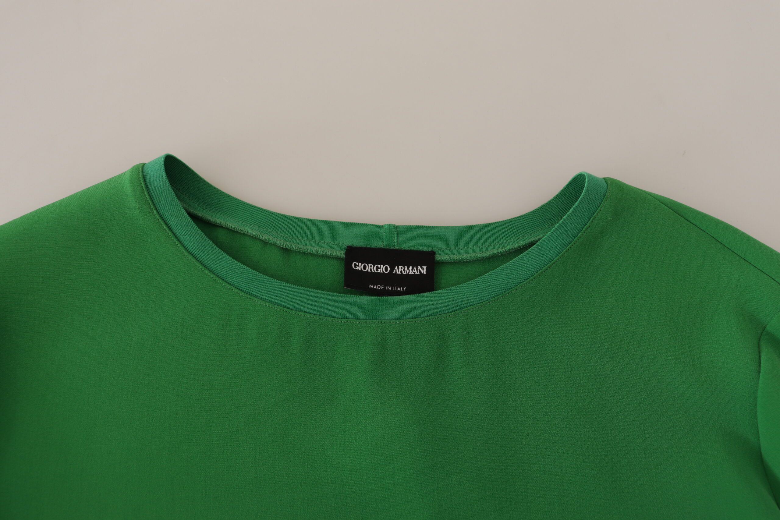 Silk Long Sleeves Round Neck Women's Sweater - Armani - Modalova