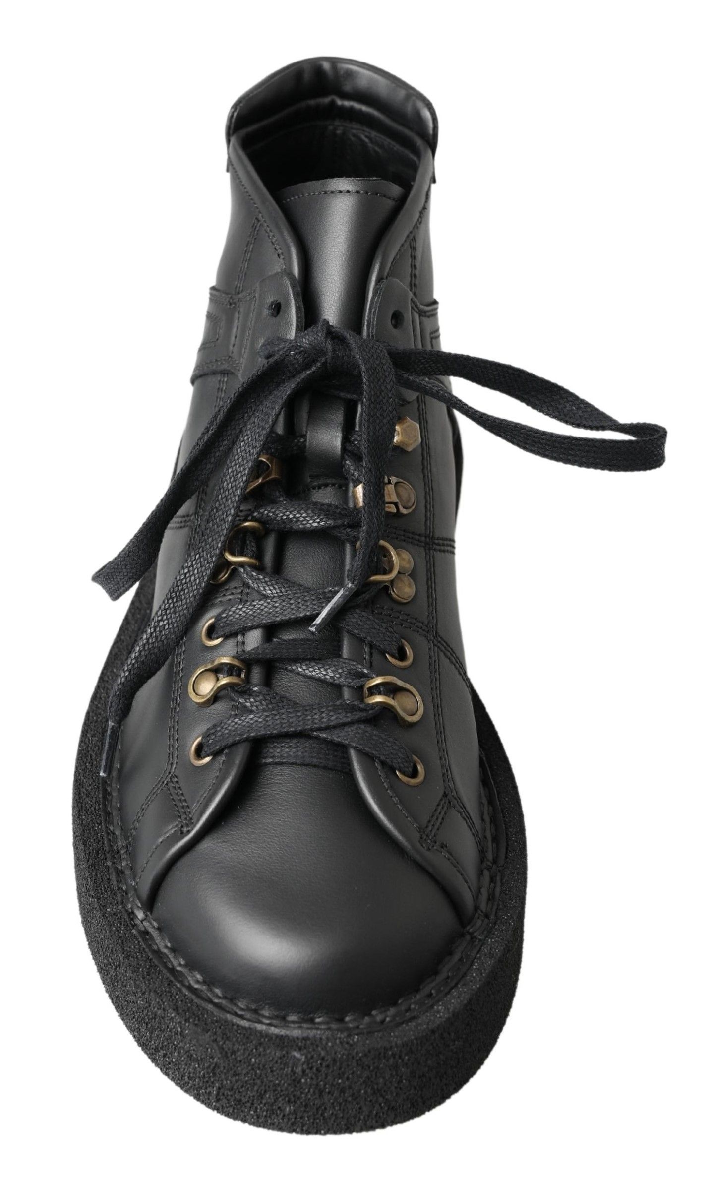 Leather Slip on Stretch Men's Boots - Dolce & Gabbana - Modalova