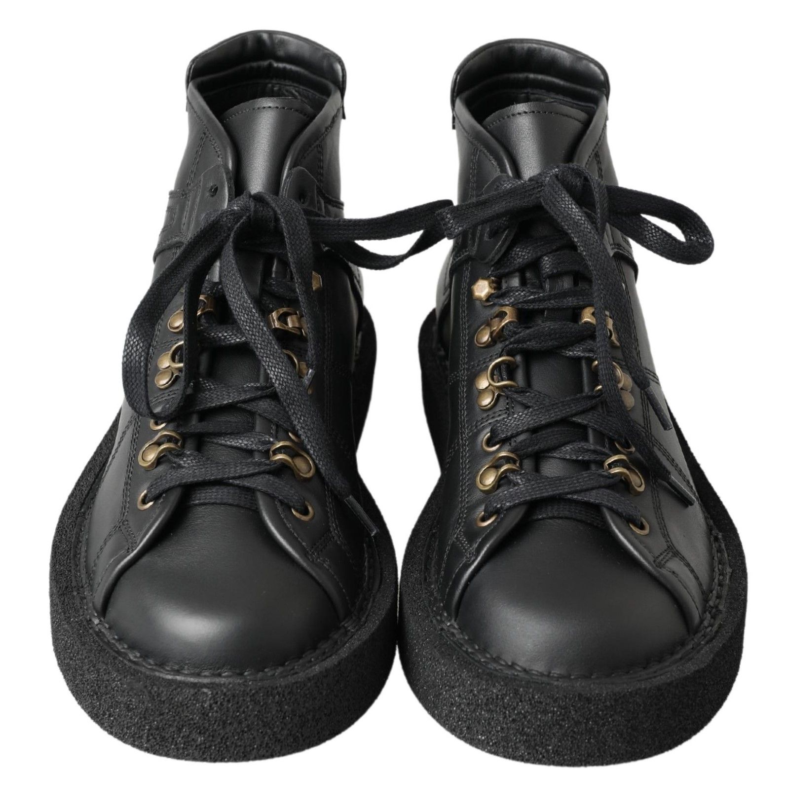 Leather Slip on Stretch Men's Boots - Dolce & Gabbana - Modalova