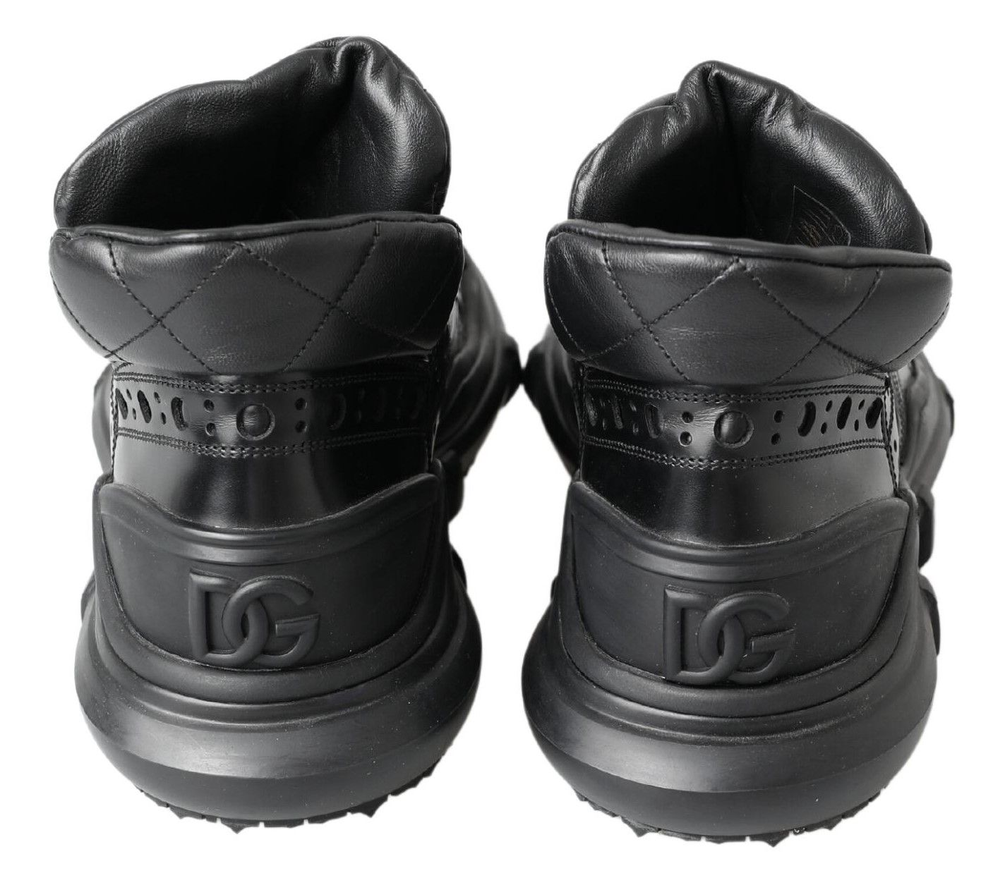 Leather Ankle Casual Men's Boots - Dolce & Gabbana - Modalova