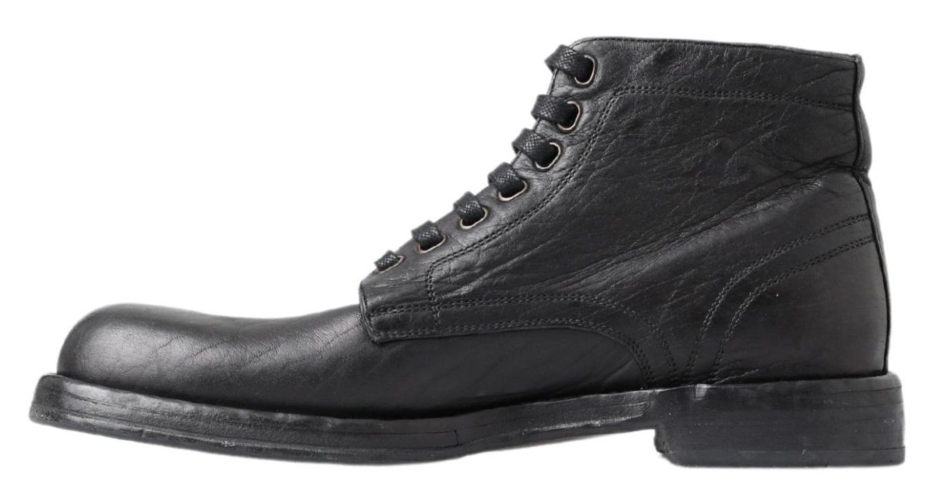 Horse Leather Perugino Men's Boots - Dolce & Gabbana - Modalova