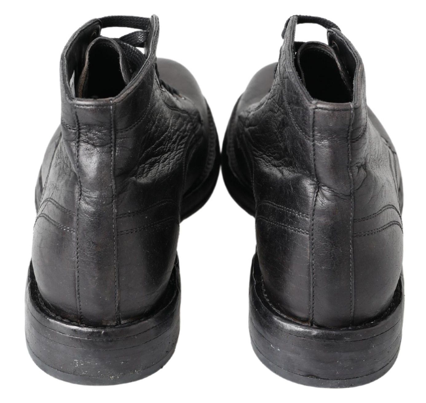 Horse Leather Perugino Men's Boots - Dolce & Gabbana - Modalova