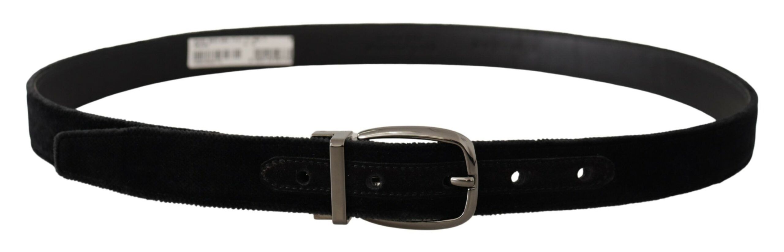 Velvet Classic Logo Engraved Metal Men's Belt - Dolce & Gabbana - Modalova