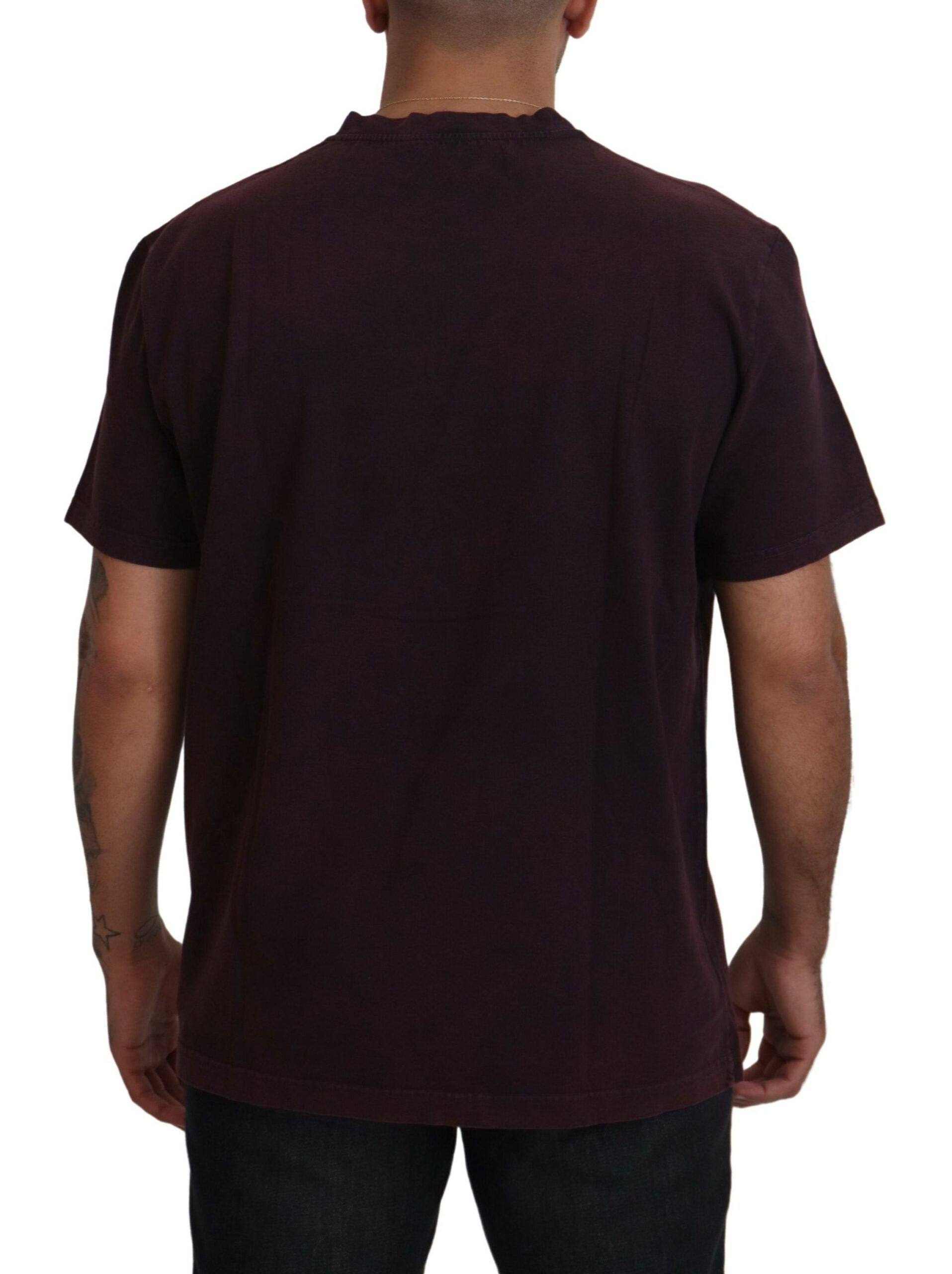 Crewneck Short Sleeve Men's T-shirt - Dolce & Gabbana - Modalova