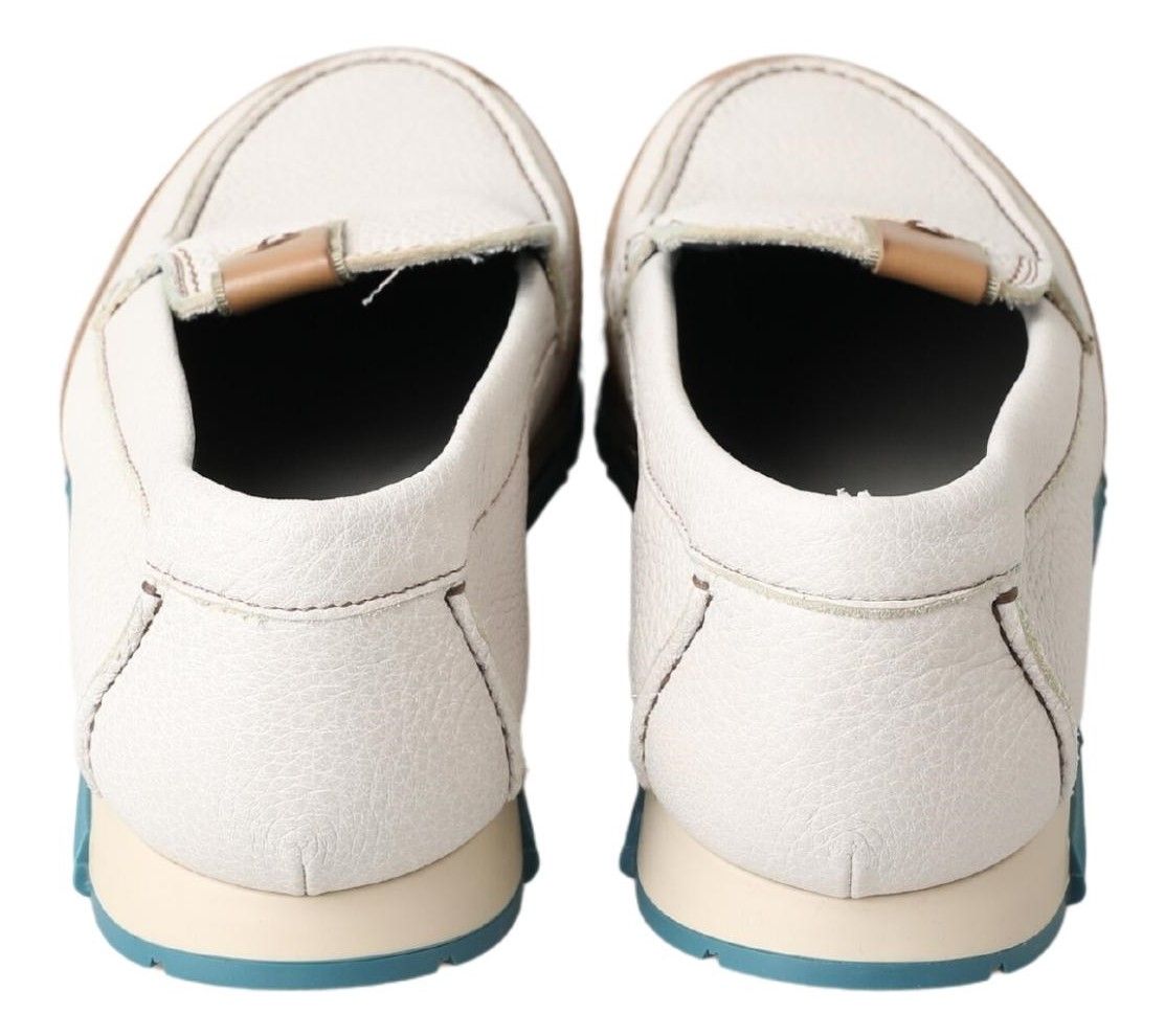 Leather Loafers Moccasins Men's Shoes - Dolce & Gabbana - Modalova