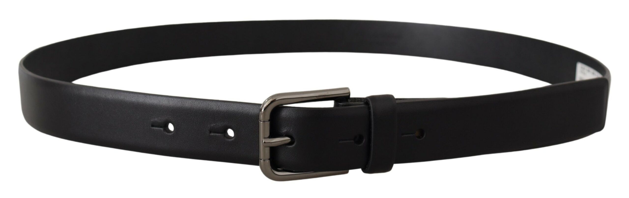 Calf Leather Classic Logo Metal Buckle Men's Belt - Dolce & Gabbana - Modalova