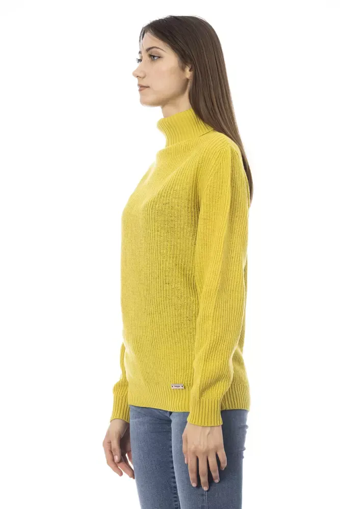Yellow Wool Women Women's Sweater - Baldinini Trend - Modalova