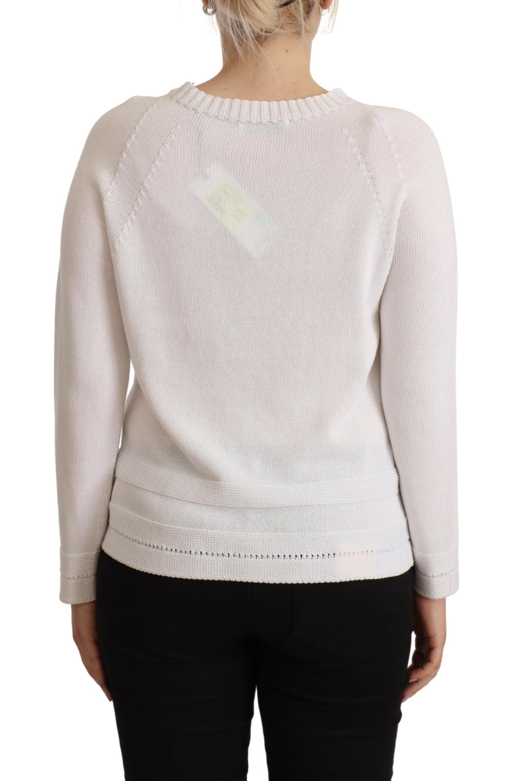 Long Sleeves Crewneck Pullover Women's Sweater - Alpha Studio - Modalova