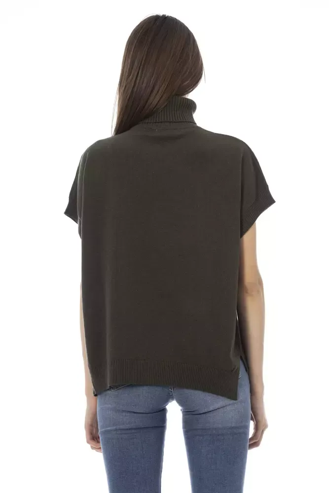 Green Wool Women Women's Sweater - Baldinini Trend - Modalova
