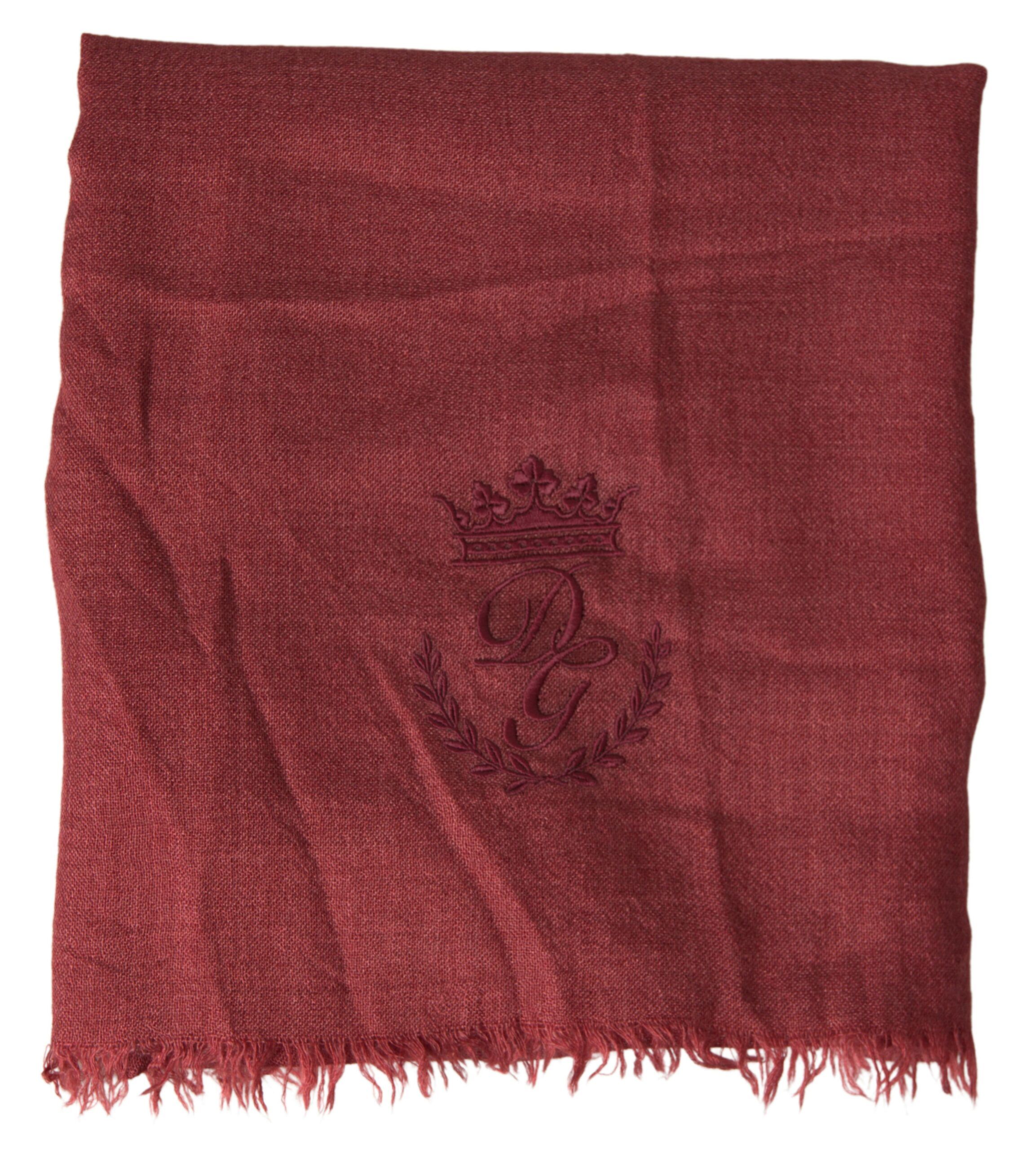 Cashmere Knit Wrap Shawl Fringe Men's Scarf - Dolce & Gabbana - Modalova