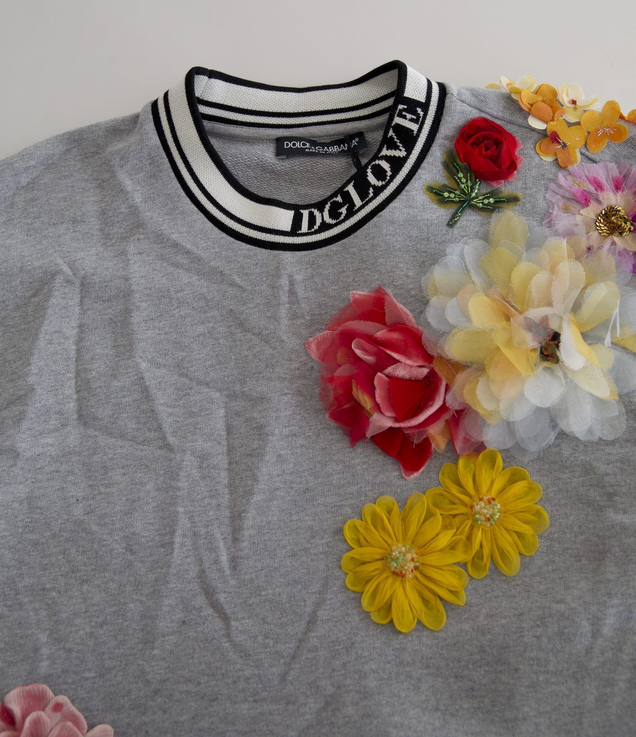 DG Amore Queen Floral Pullover Women's Sweater - Dolce & Gabbana - Modalova