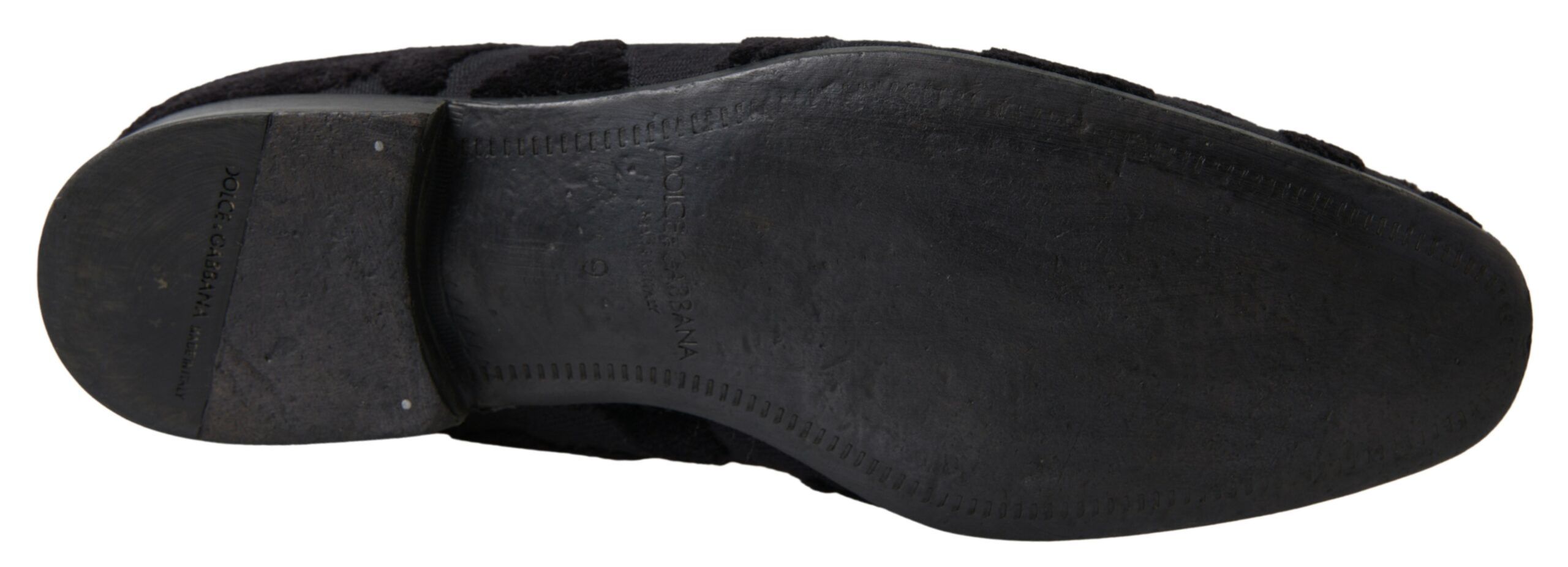 Brocade Loafers Formal Men's Shoes - Dolce & Gabbana - Modalova