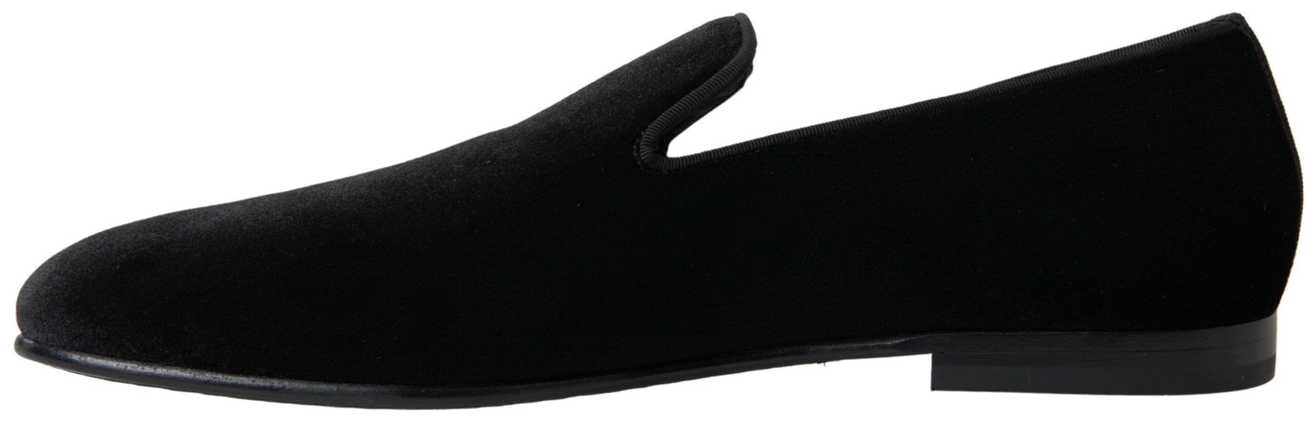 Velvet Loafers Formal Men's Shoes - Dolce & Gabbana - Modalova