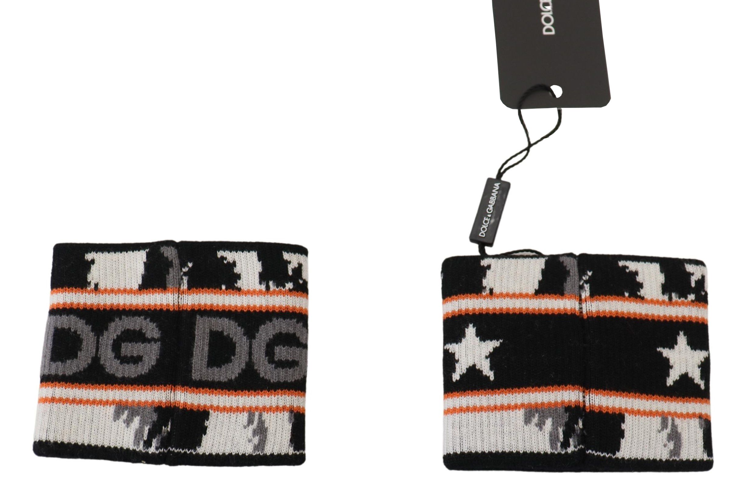 Orange and gray Two Piece Set DG Royal Men's Wristband - Dolce & Gabbana - Modalova