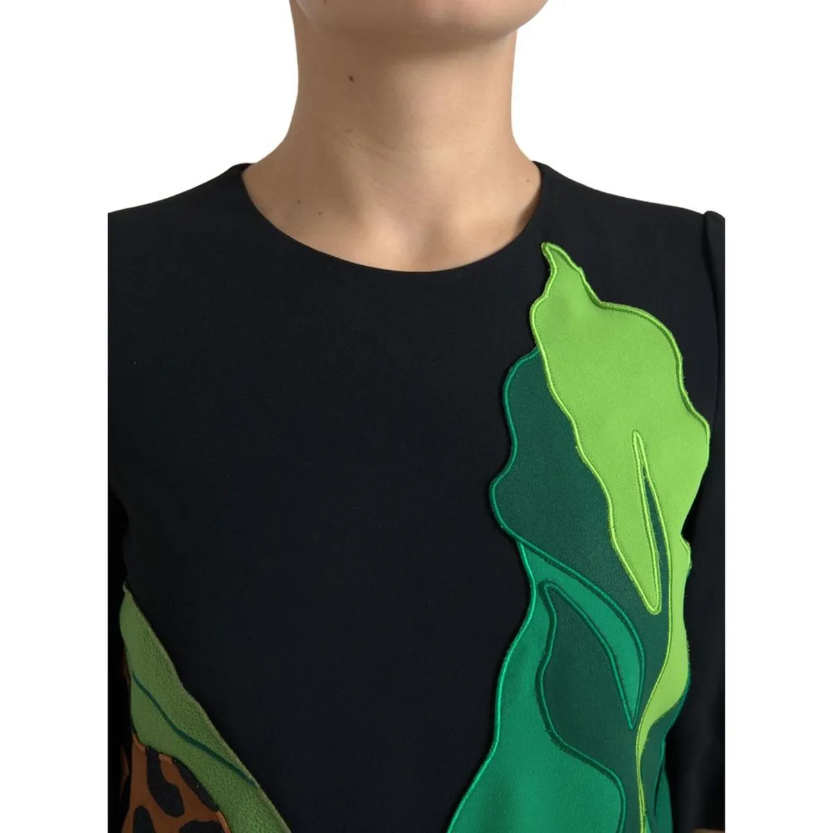 Tiger Jungle Print Sheath Stretch Women's Dress (Pre-Owned) - Dolce & Gabbana - Modalova