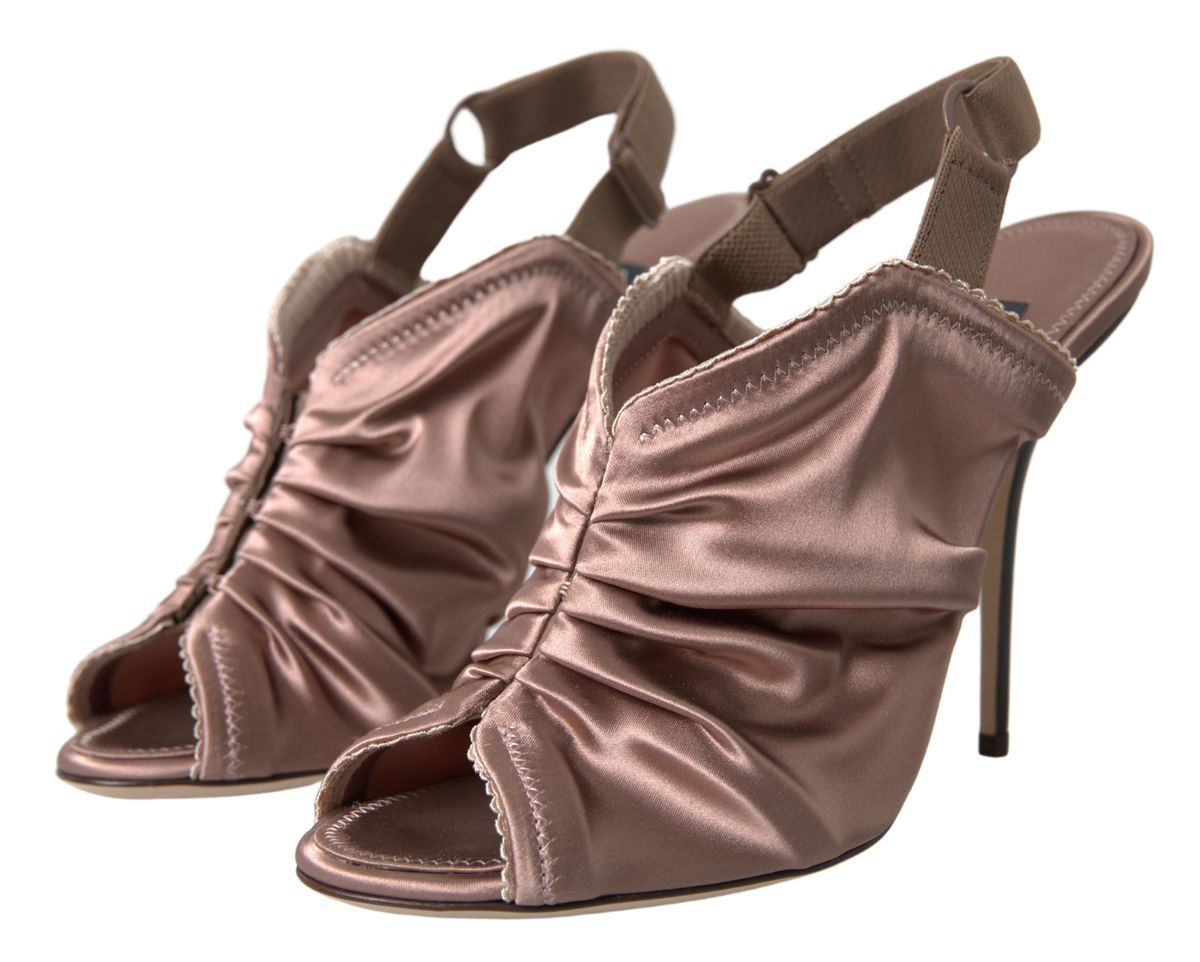 Light Slingback Corset Style Fastening stiletto Women's heels - Dolce & Gabbana - Modalova