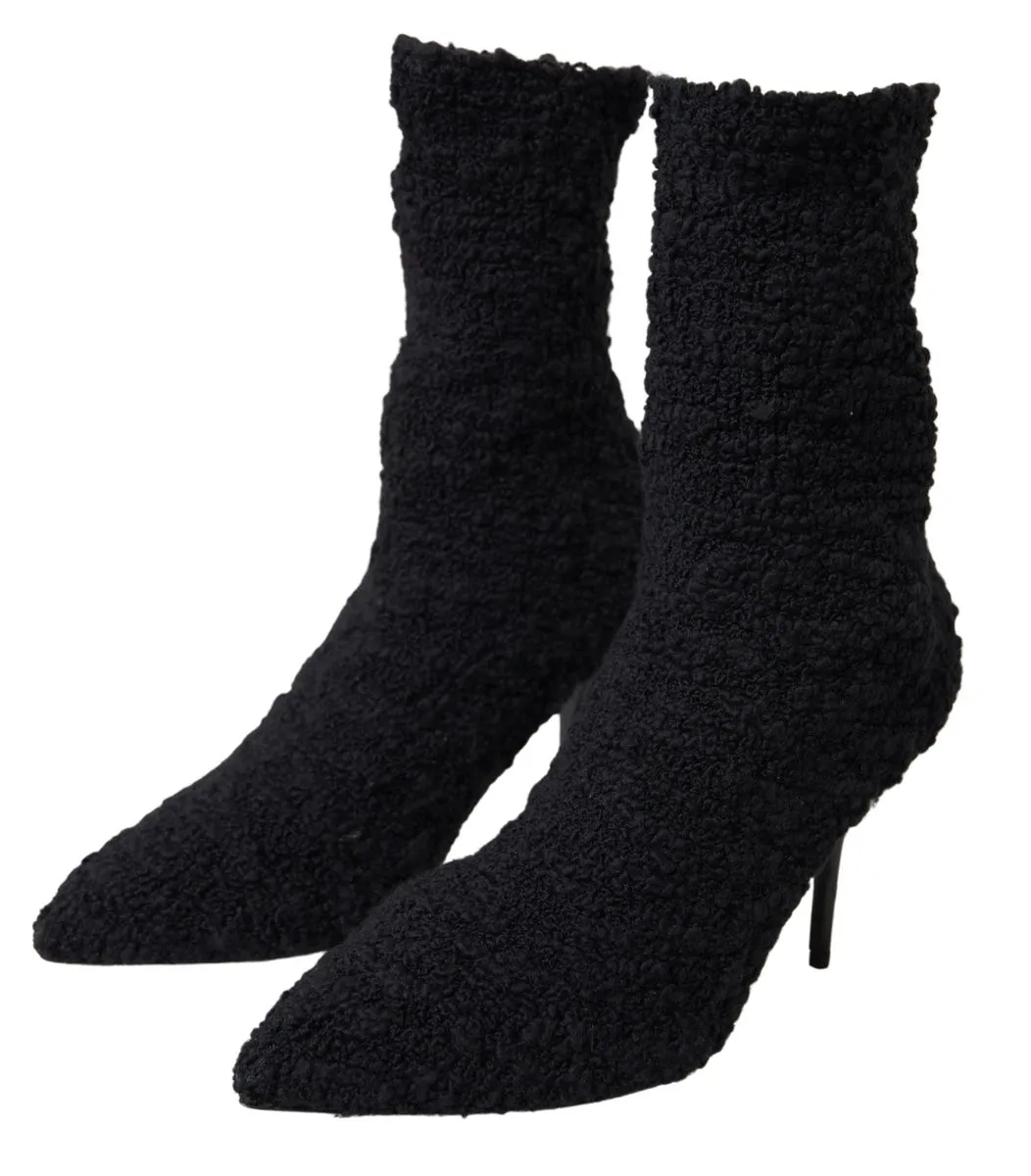 Stiletto Heels Mid Calf Women's Boots - Dolce & Gabbana - Modalova