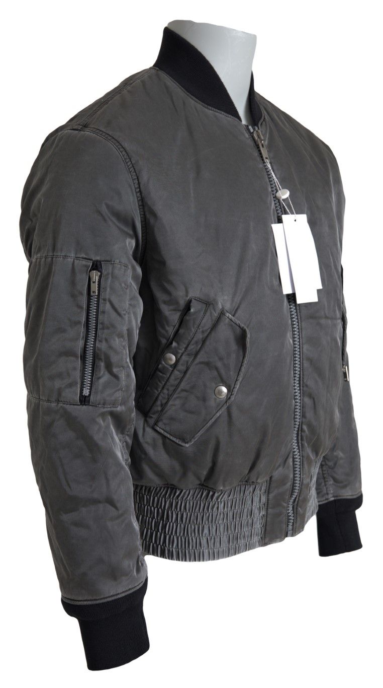 Bomber Zipper Pocket Sleeves Men's Jacket - MM6 Maison Margiela - Modalova