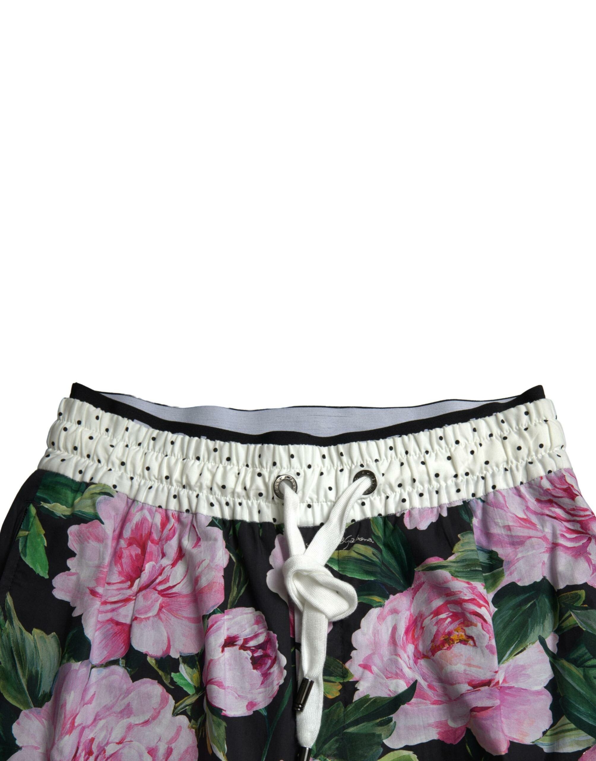 Peony Joggers Cotton Men Men's Pants - Dolce & Gabbana - Modalova