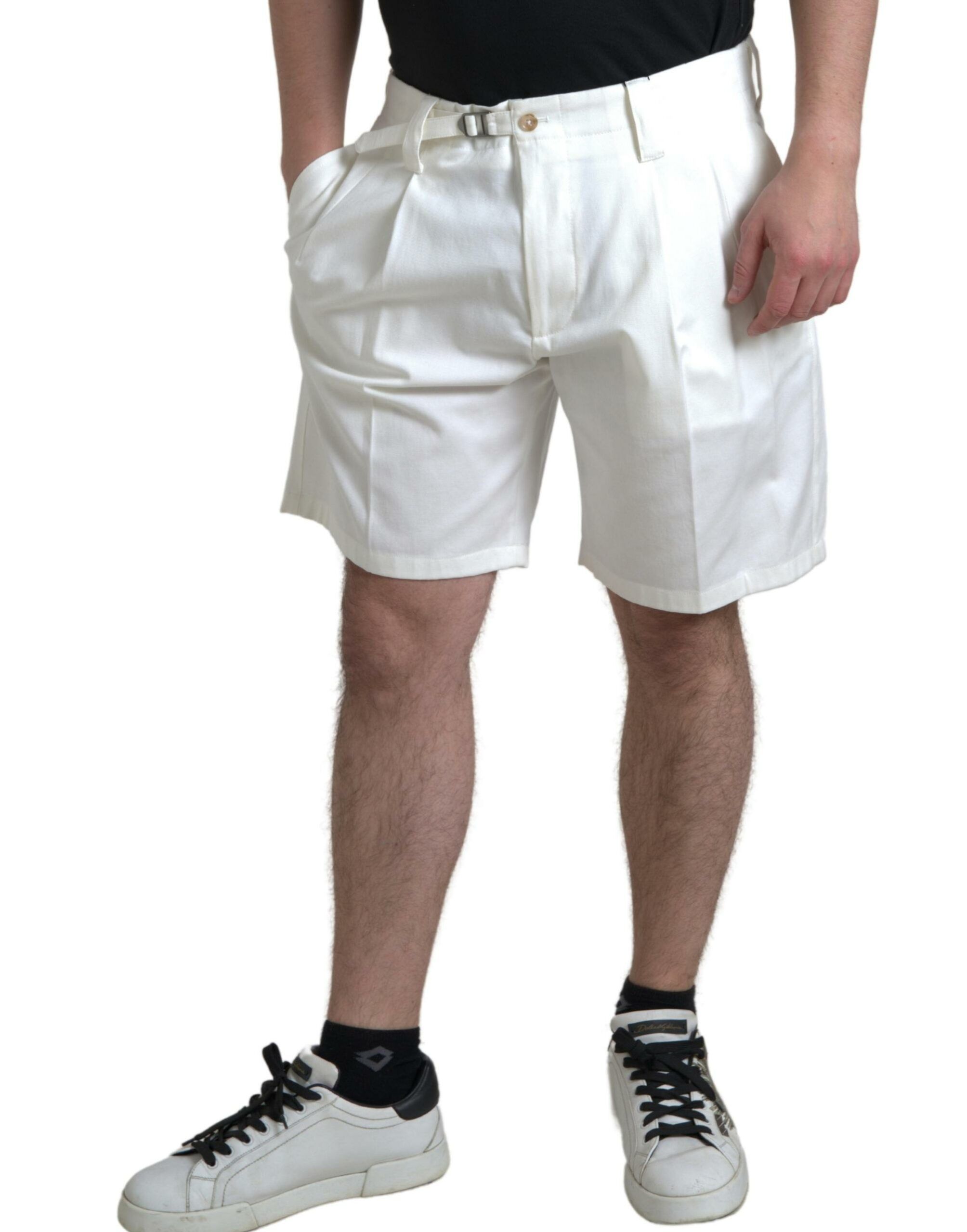 Cotton Stretch Men Bermuda Denim Men's Shorts - Dolce & Gabbana - Modalova