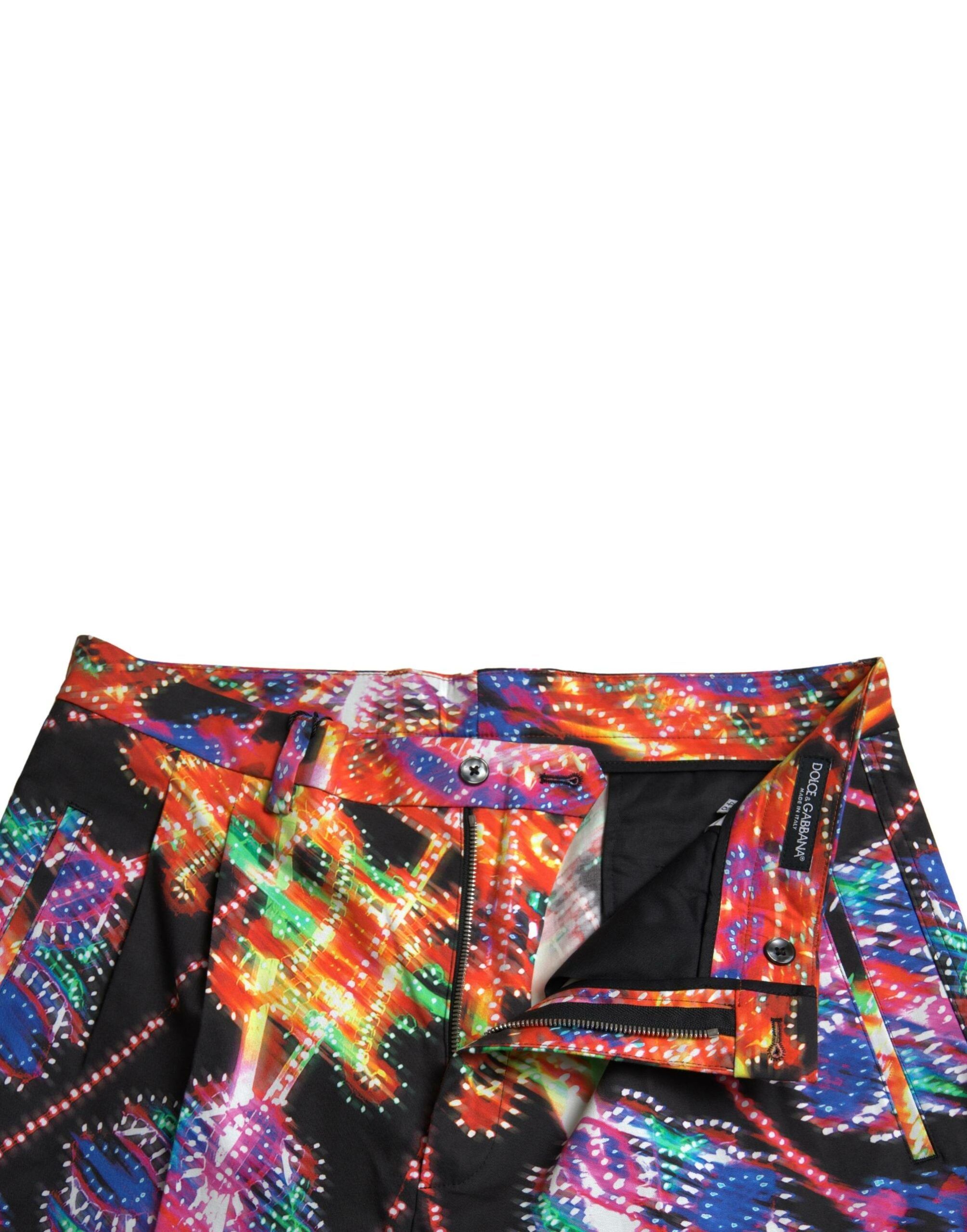 Printed Cotton Men Bermuda Men's Shorts - Dolce & Gabbana - Modalova