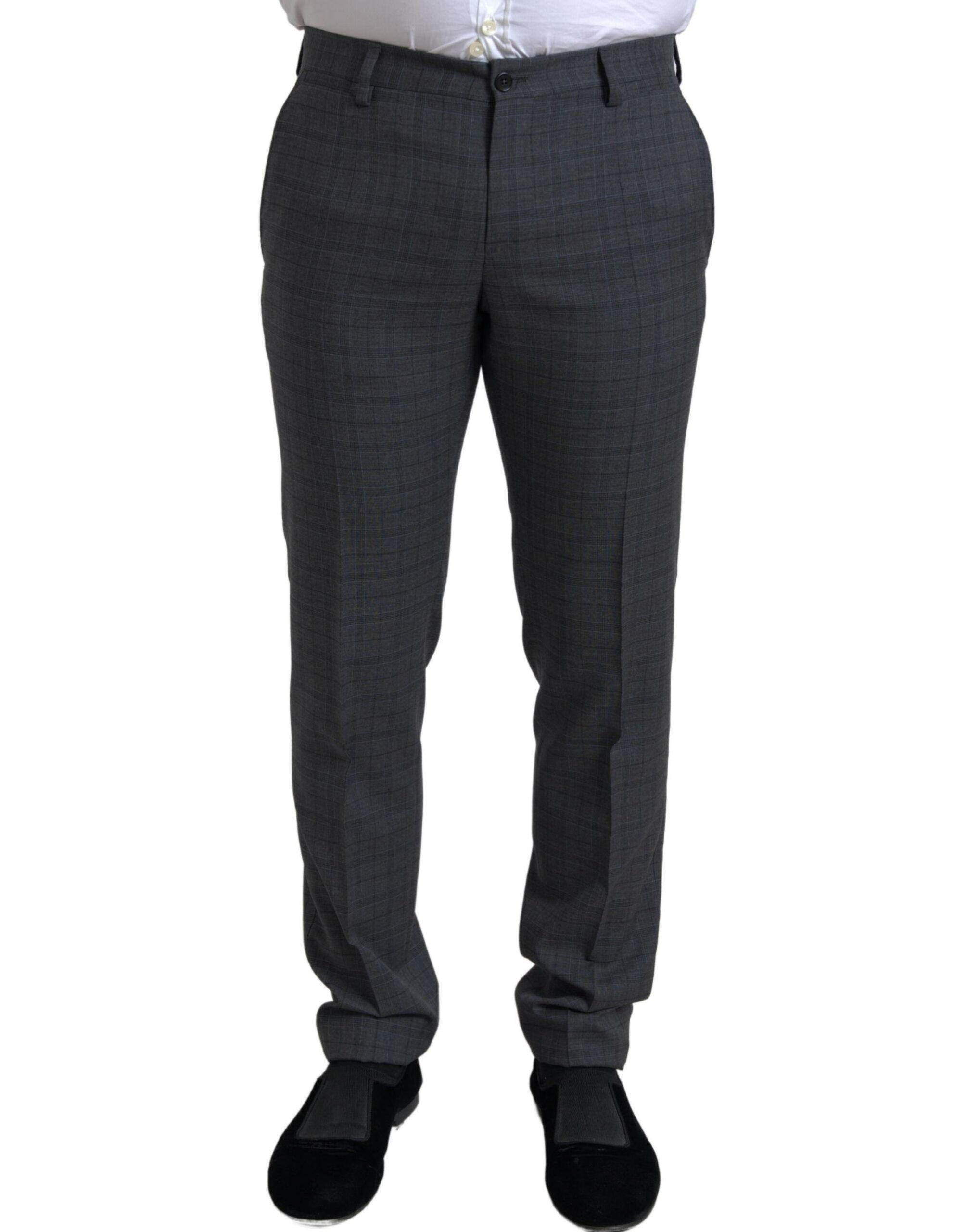 Gray 2 Piece Single Breasted MARTINI Men's Suit - Dolce & Gabbana - Modalova
