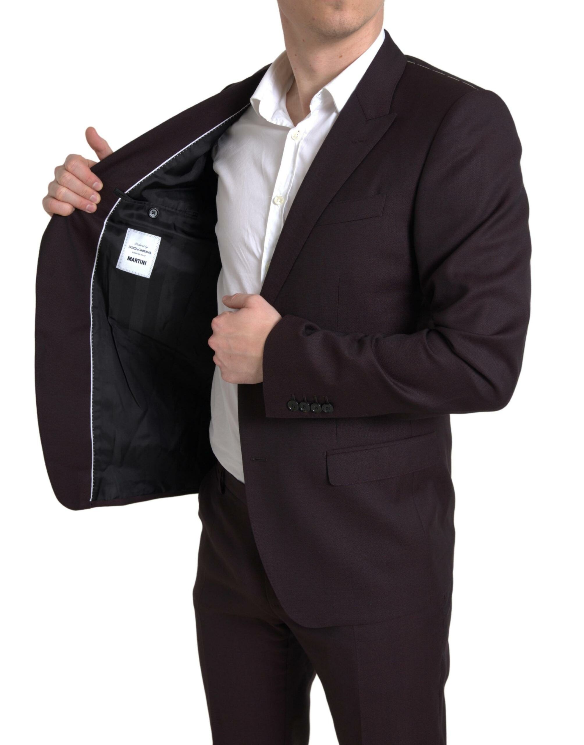 Piece Single Breasted MARTINI Men's Suit - Dolce & Gabbana - Modalova