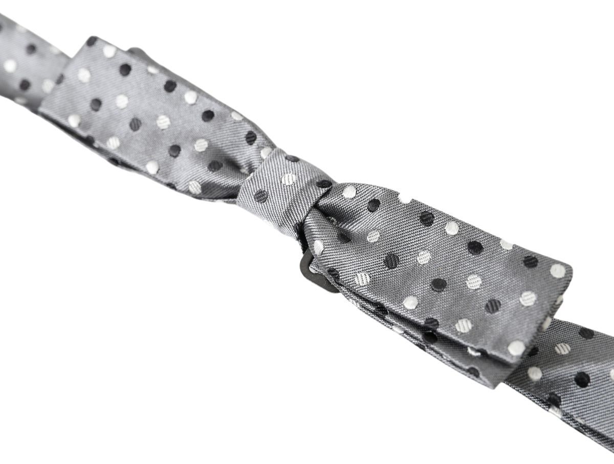 Polka Dot Silk Adjustable Men Neck Papillon Bow Men's Tie - Dolce & Gabbana - Modalova