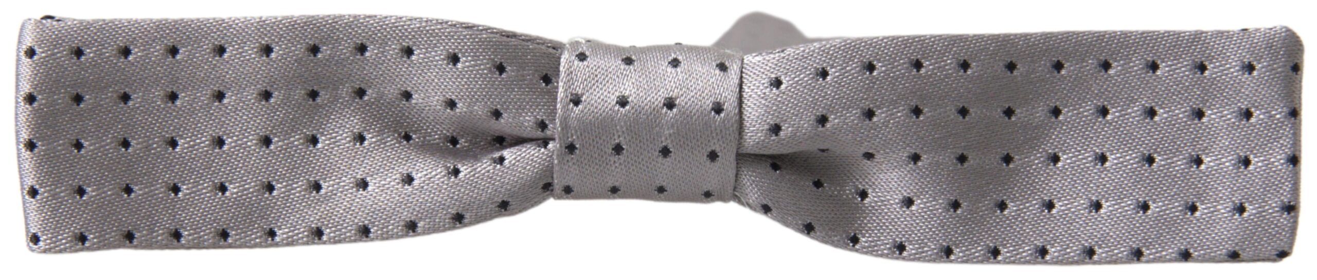 Dotted Silk Adjustable Men Neck Papillon Bow Men's Tie - Dolce & Gabbana - Modalova