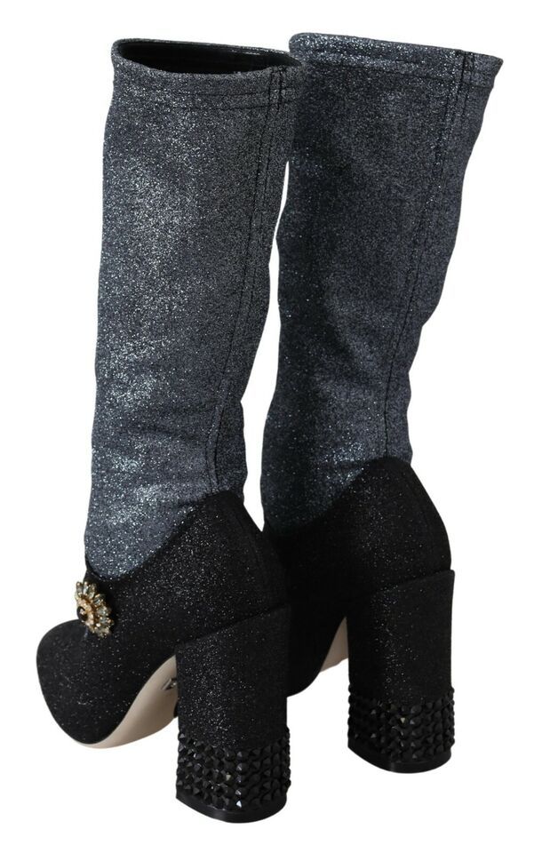 Crystal Mary Janes Booties Women's Shoes - Dolce & Gabbana - Modalova