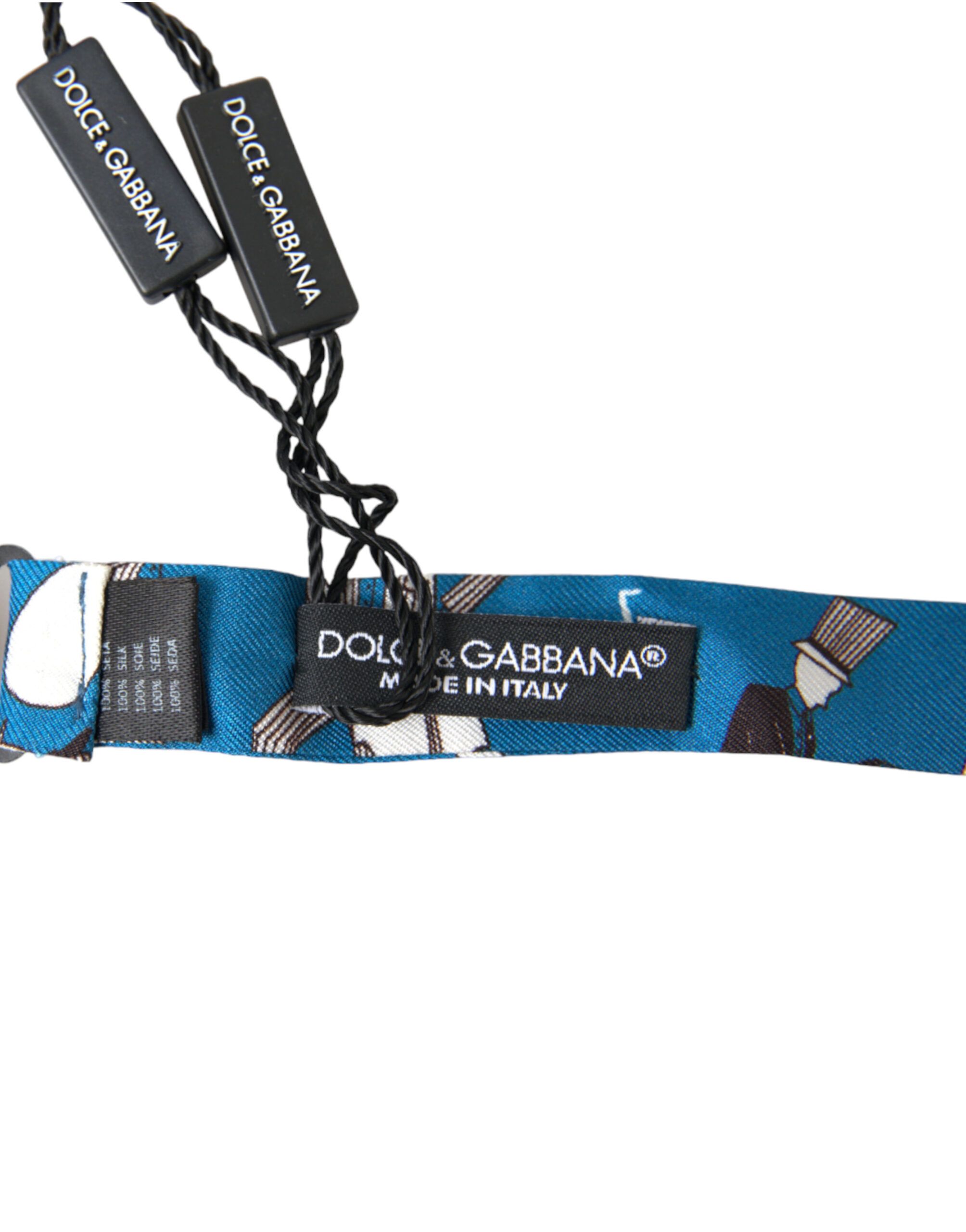 Jazz Club Silk Adjustable Neck Papillon Bow Men's Tie - Dolce & Gabbana - Modalova