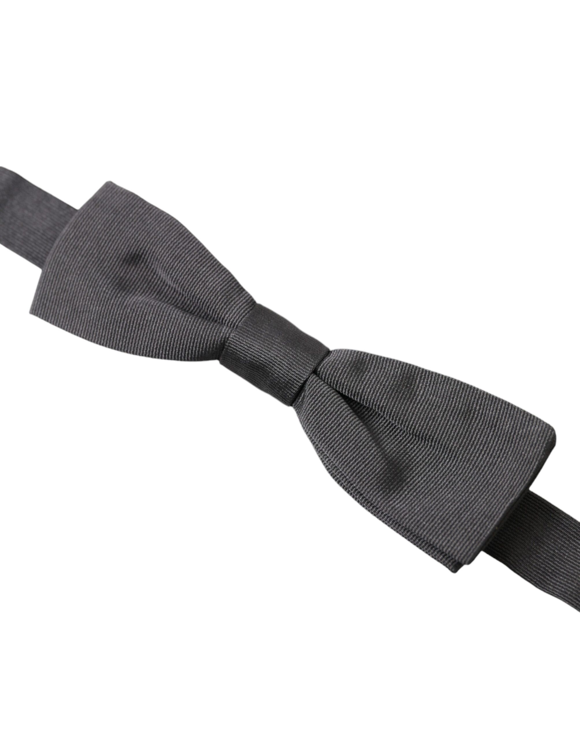 Silk Adjustable Neck Men Papillon Bow Men's Tie - Dolce & Gabbana - Modalova