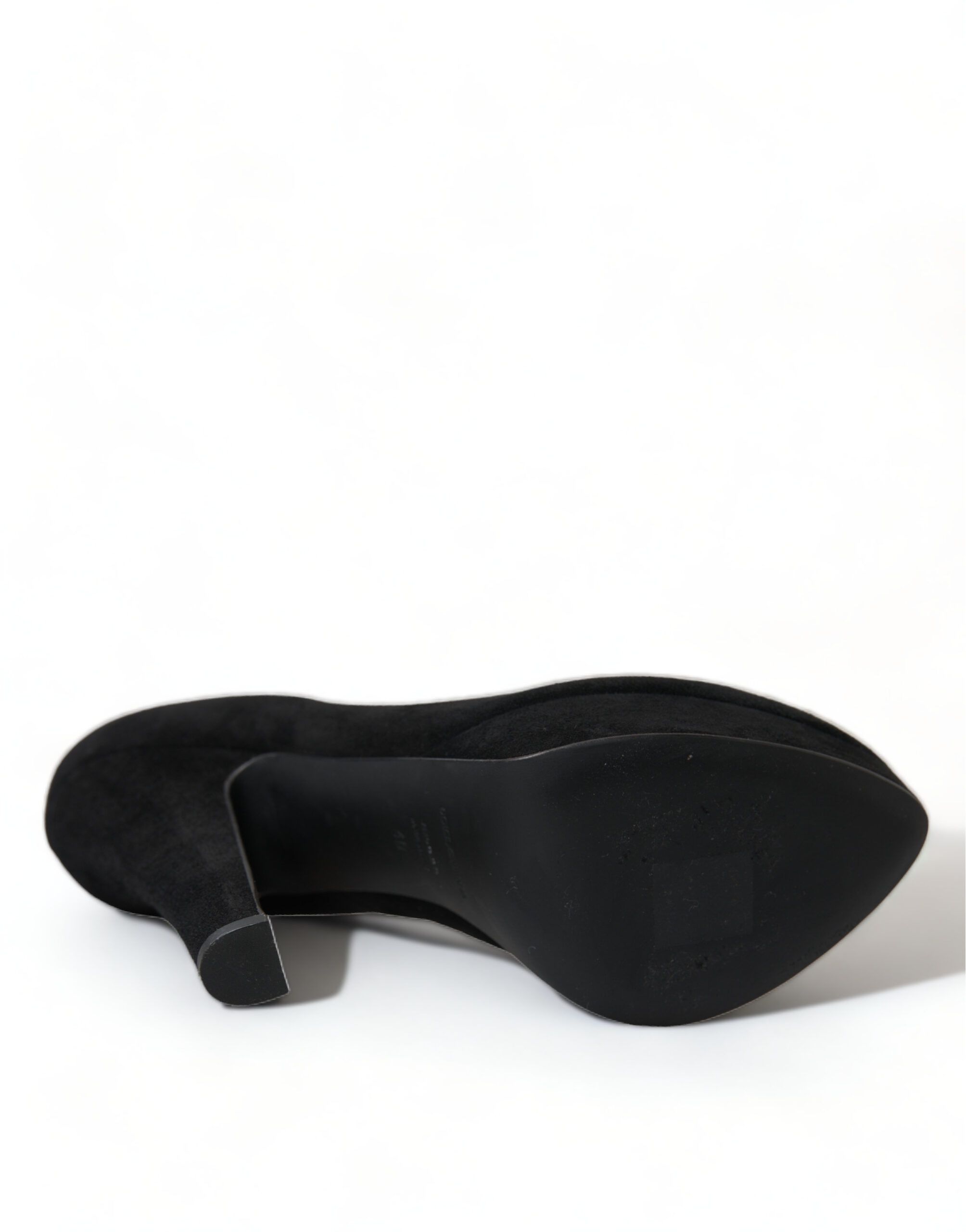 Suede Leather Platform Heel Pumps Women's Shoes - Dolce & Gabbana - Modalova