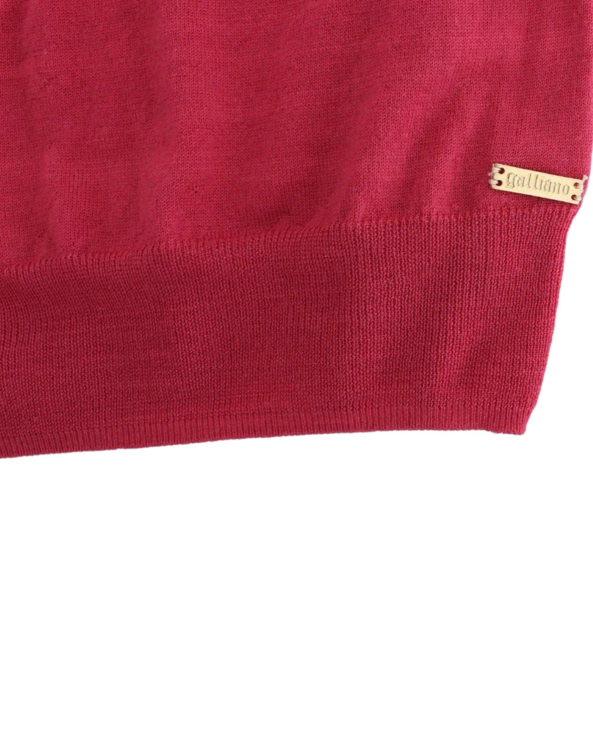 Wool knit Women's top - John Galliano - Modalova