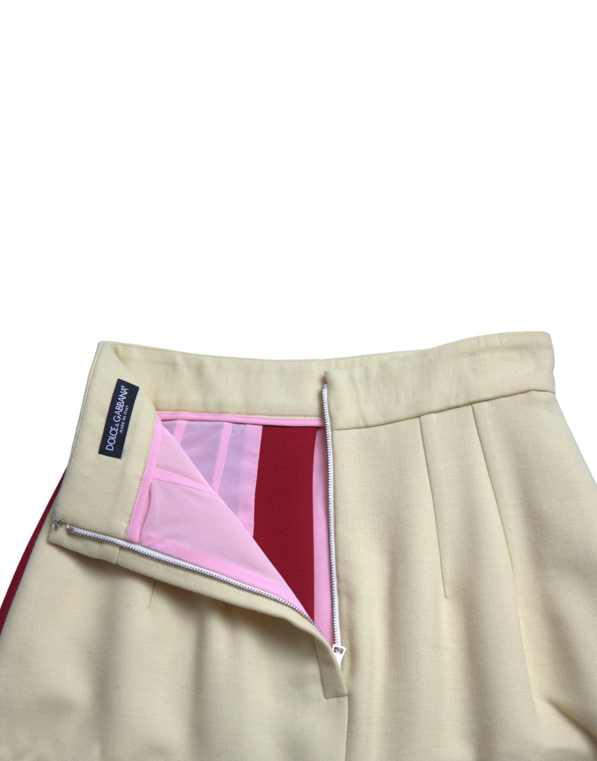 Patchwork High Waist A-line Women's Skirt - Dolce & Gabbana - Modalova