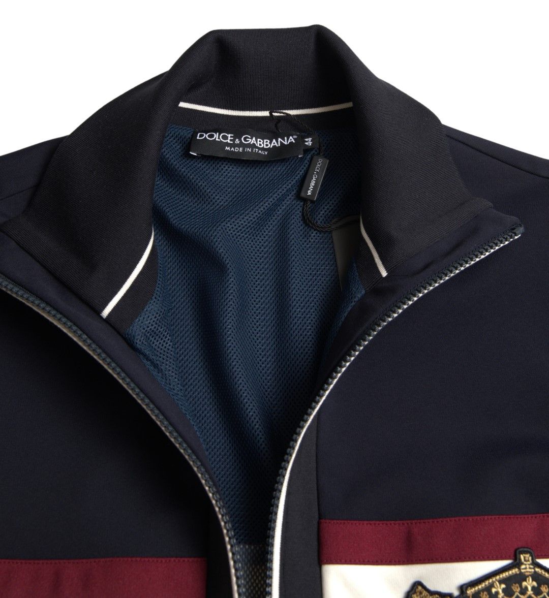 Cardigan Heraldic Full Zip Men's Sweater - Dolce & Gabbana - Modalova