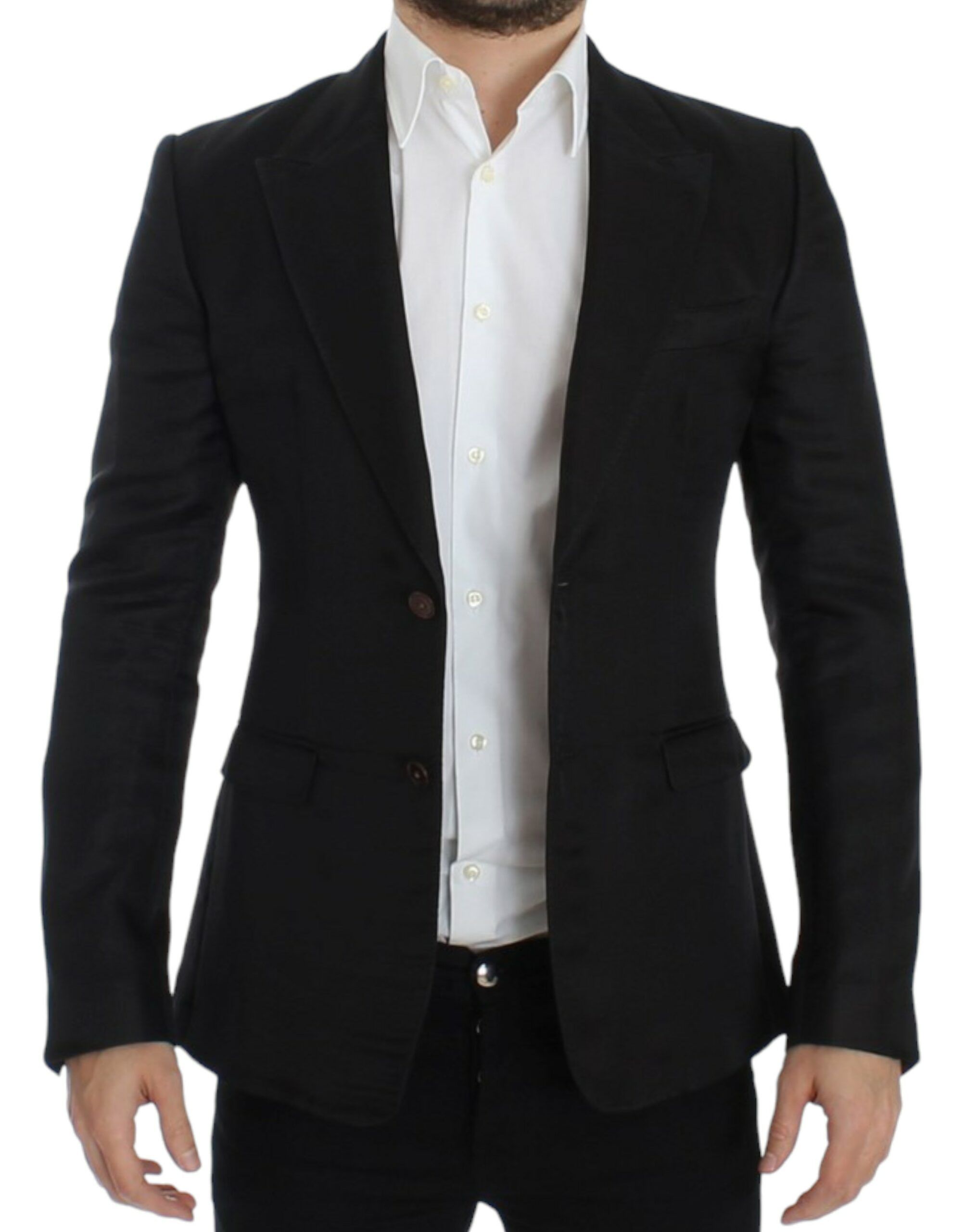 Silk slim fit Men's blazer - Dolce & Gabbana - Modalova