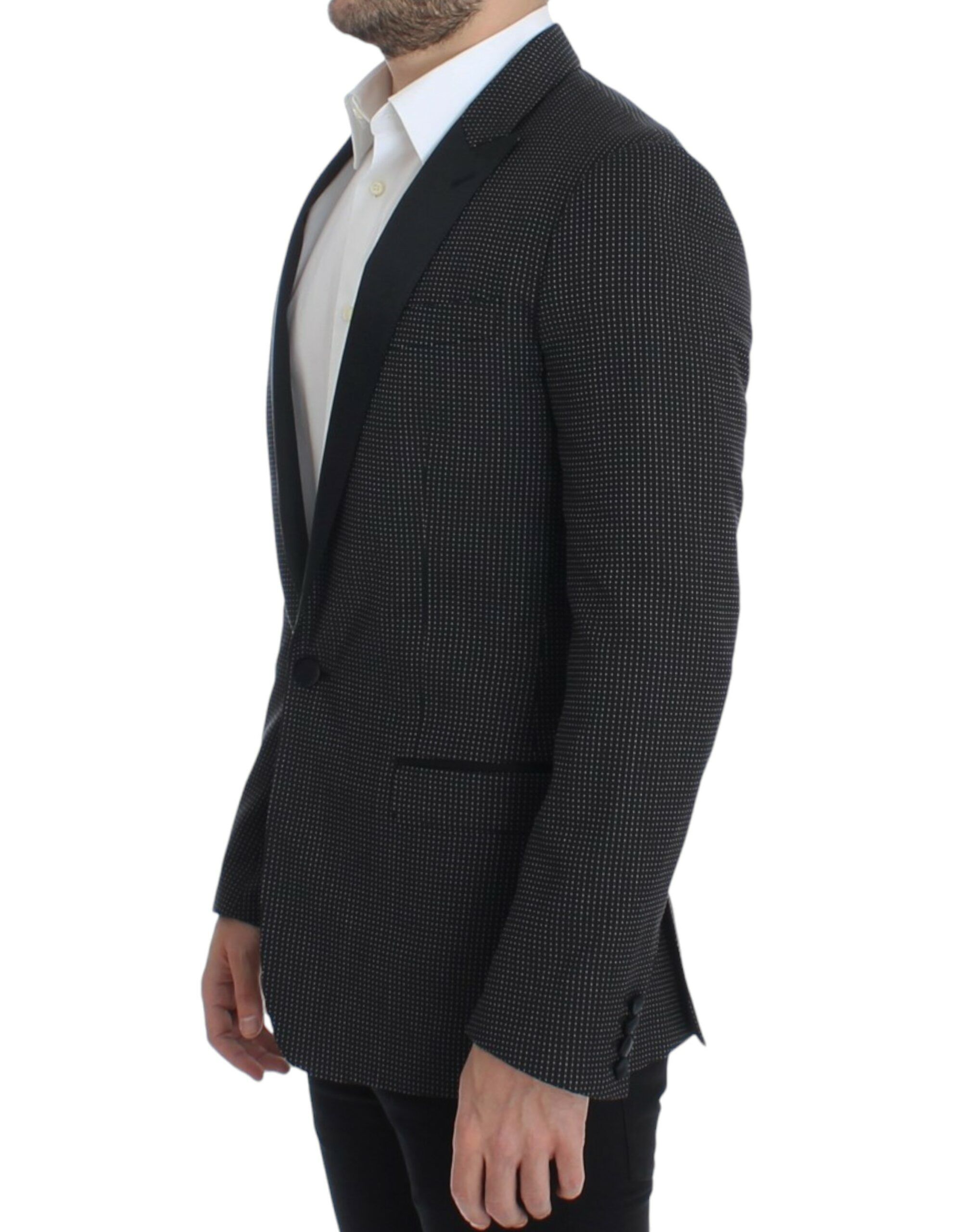 Wool Silk Slim MARTINI Jacket Men's Blazer - Dolce & Gabbana - Modalova