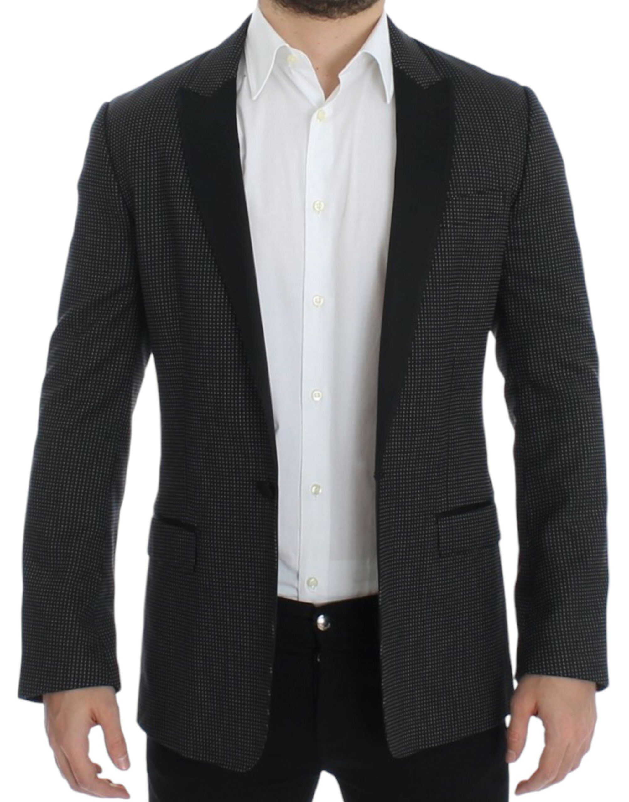 Wool Silk Slim MARTINI Jacket Men's Blazer - Dolce & Gabbana - Modalova