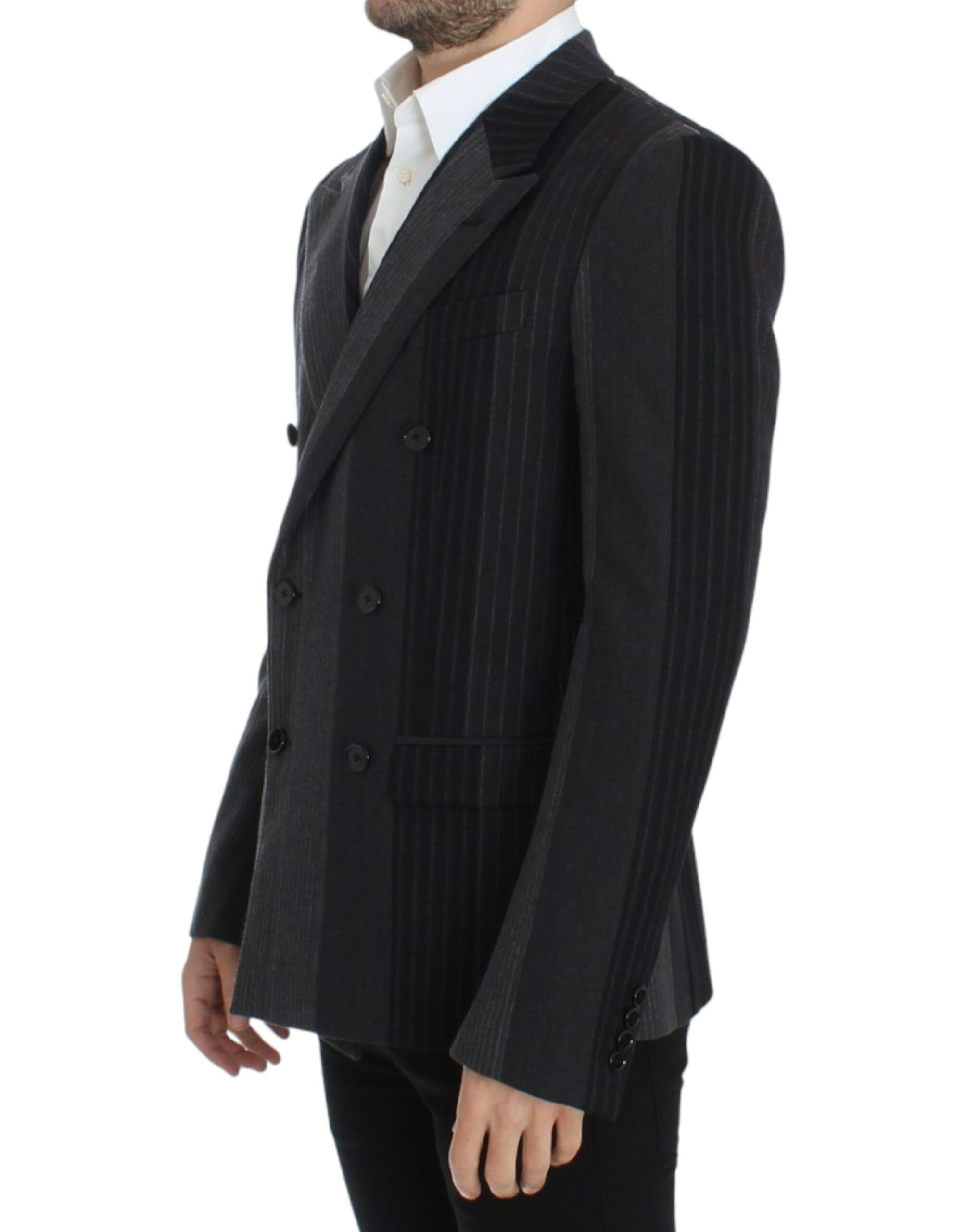 Striped wool stretch Men's blazer - Dolce & Gabbana - Modalova
