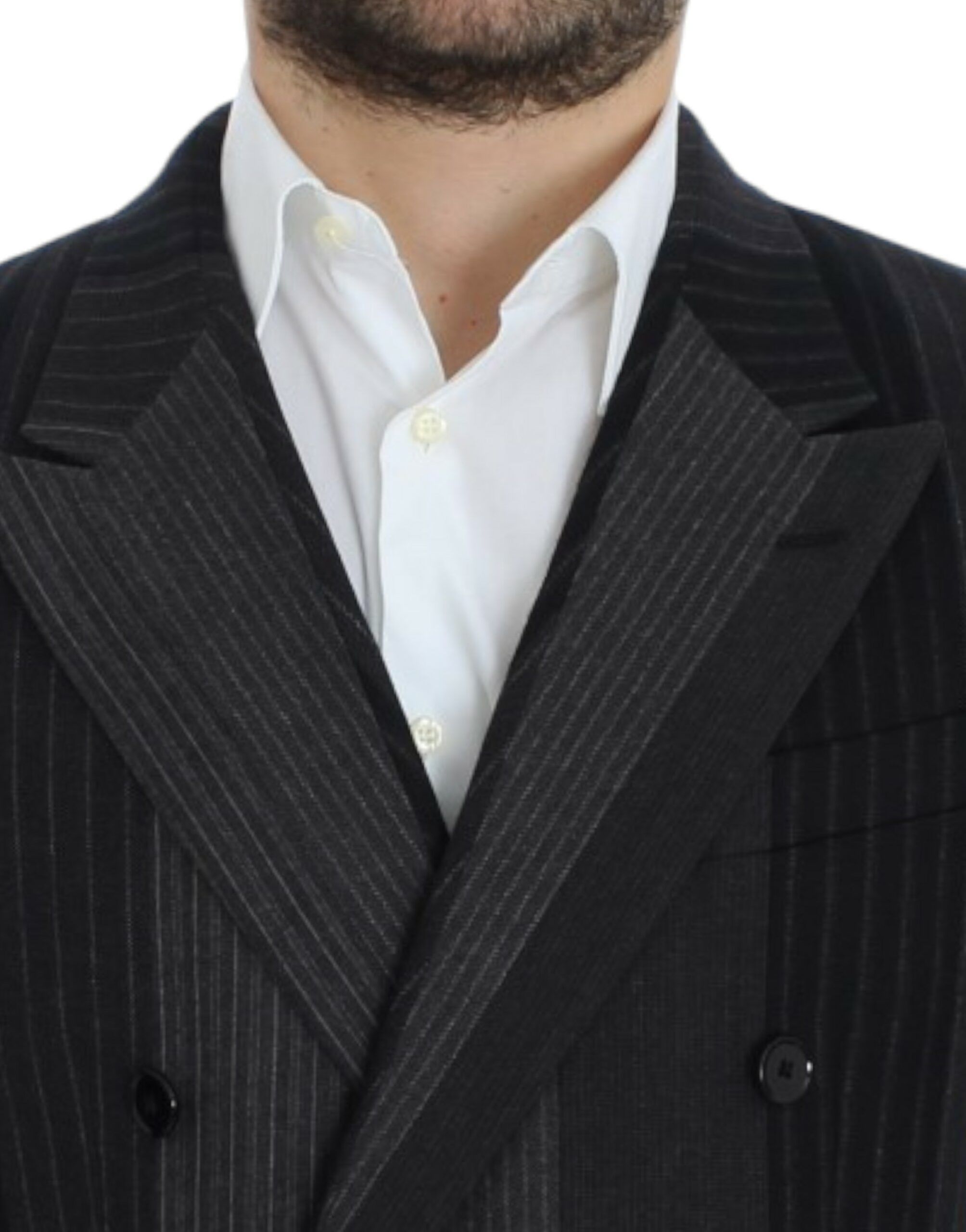 Striped wool stretch Men's blazer - Dolce & Gabbana - Modalova